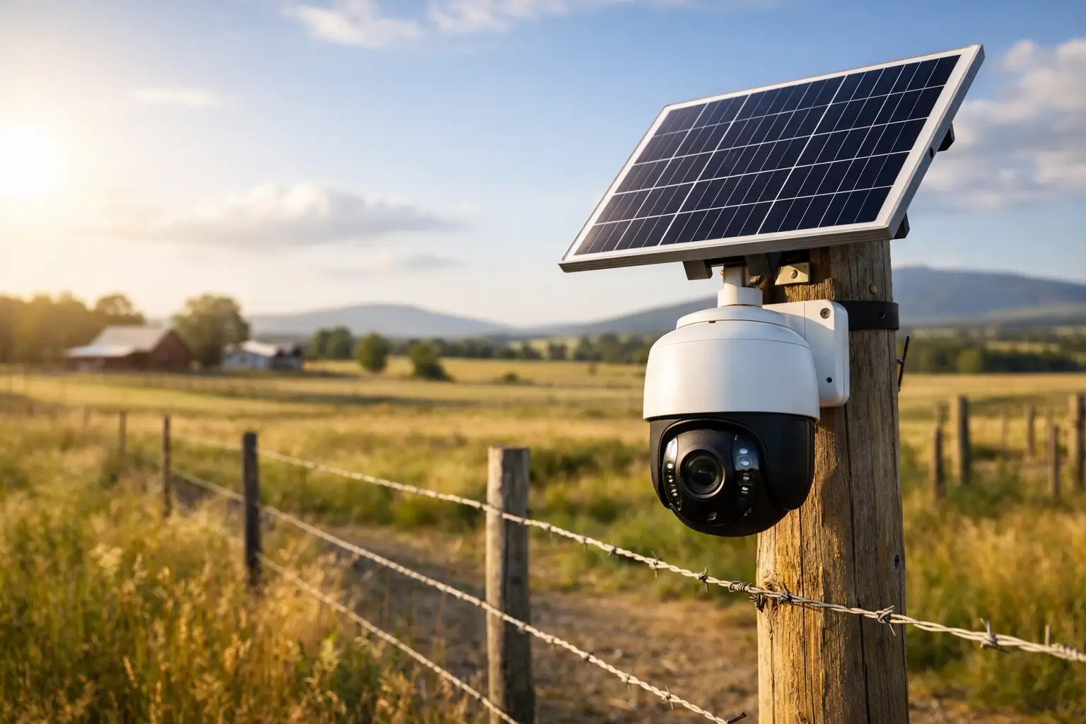 Cámaras solares para campo que sí protegen