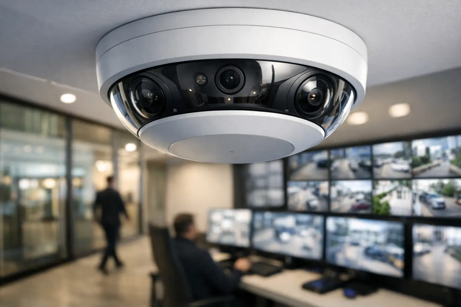 Cámaras panorámicas 180 grados para seguridad