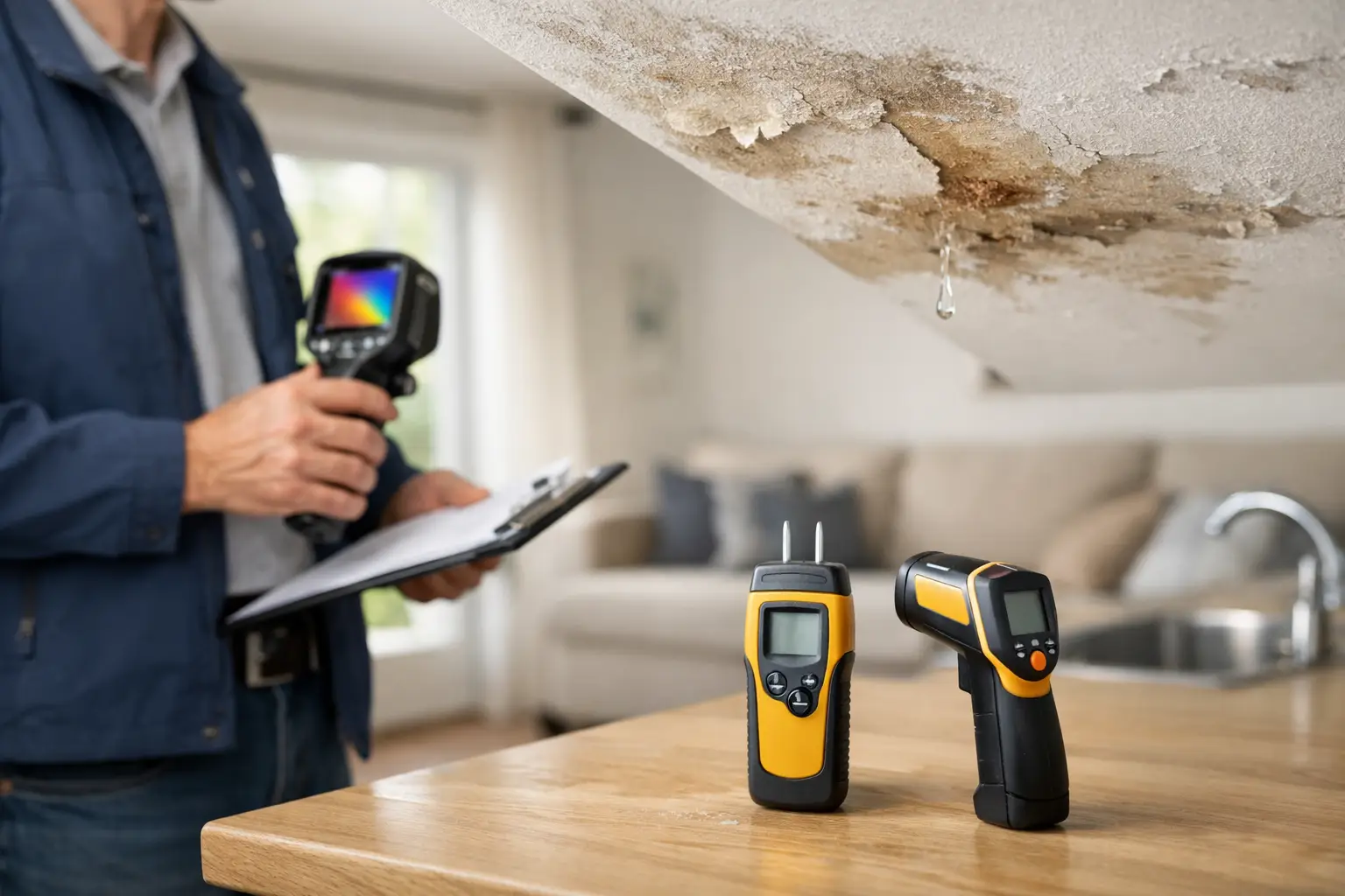 Servizio controllo infiltrazioni seconda casa