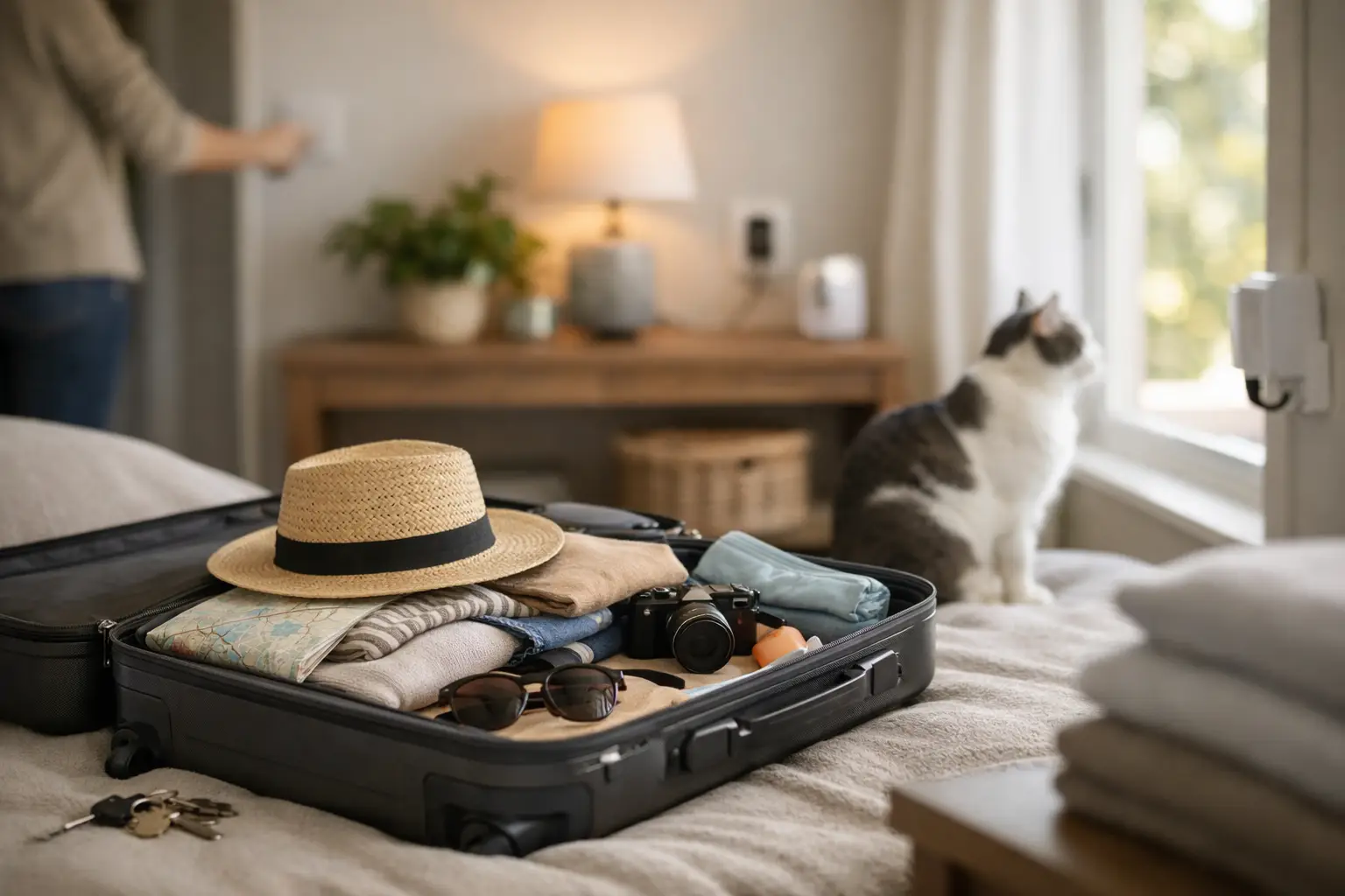 Come preparare la casa prima dell'assenza