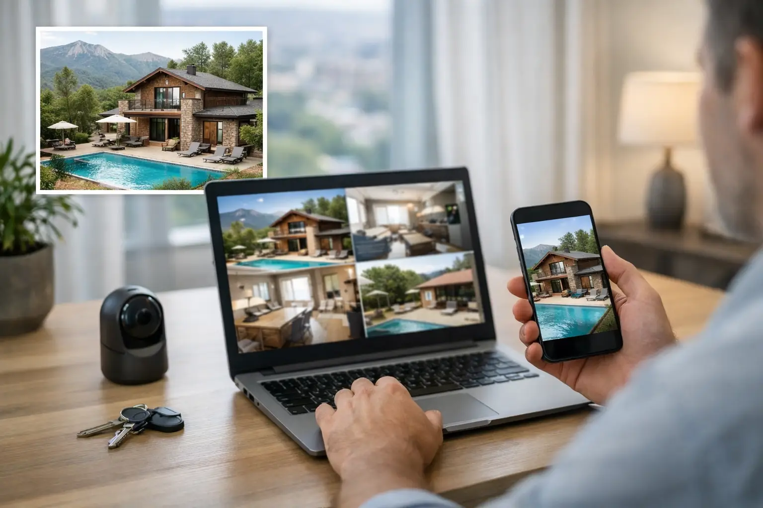 Come controllare una seconda casa a distanza