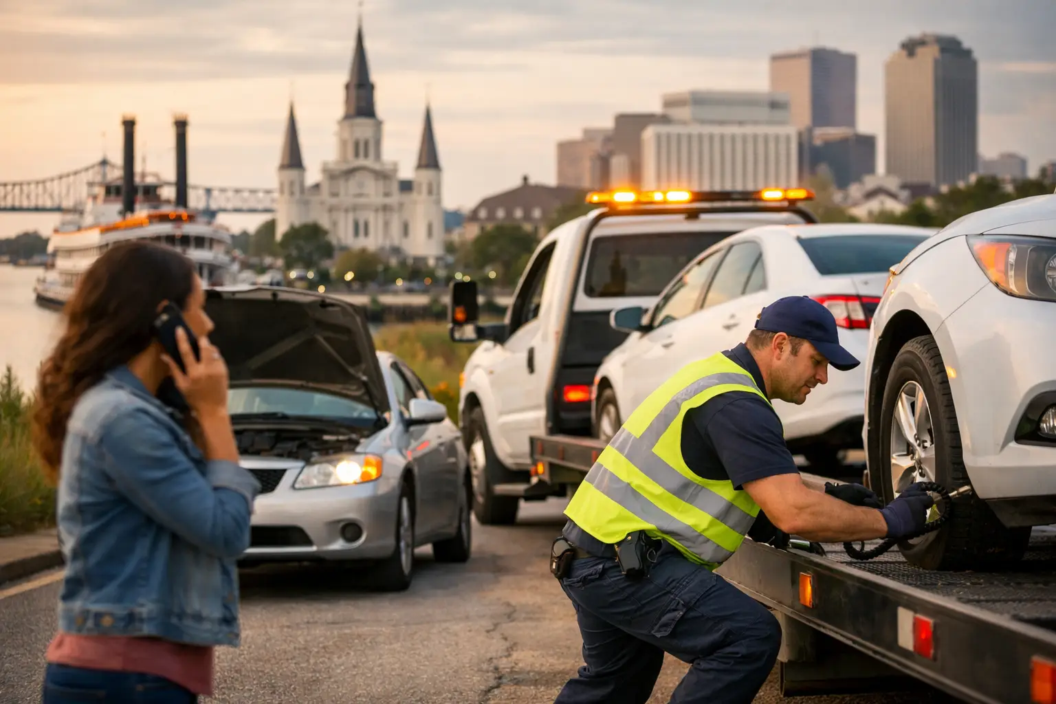 What Does Roadside Assistance Cover in New Orleans?