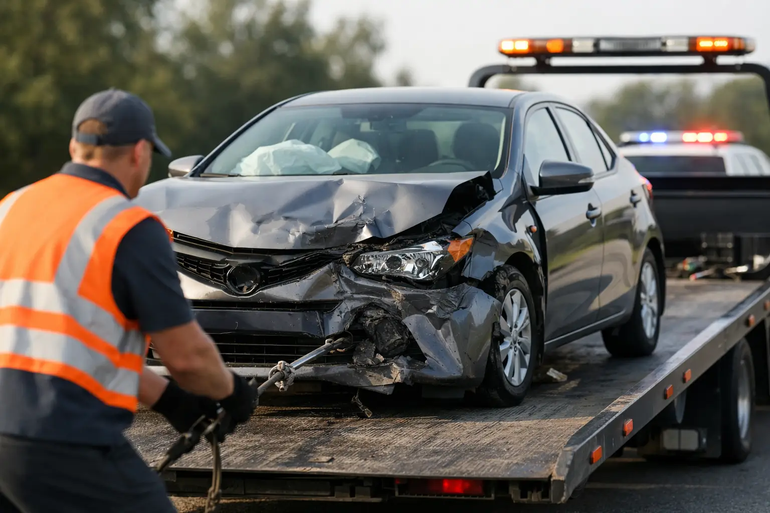 Guide to Accident Recovery Towing After a Crash