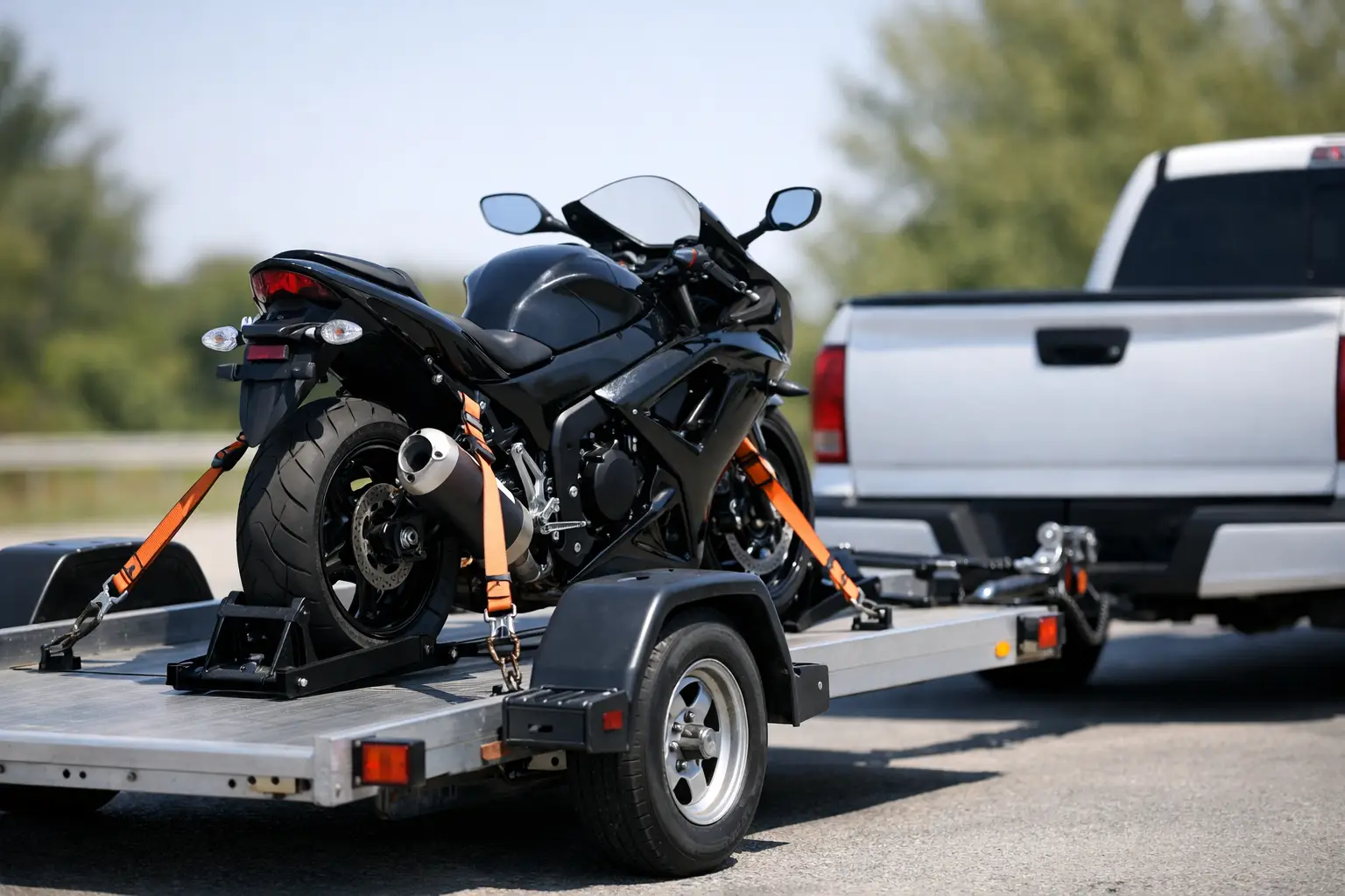 How to Tow Motorcycles Without Causing Damage