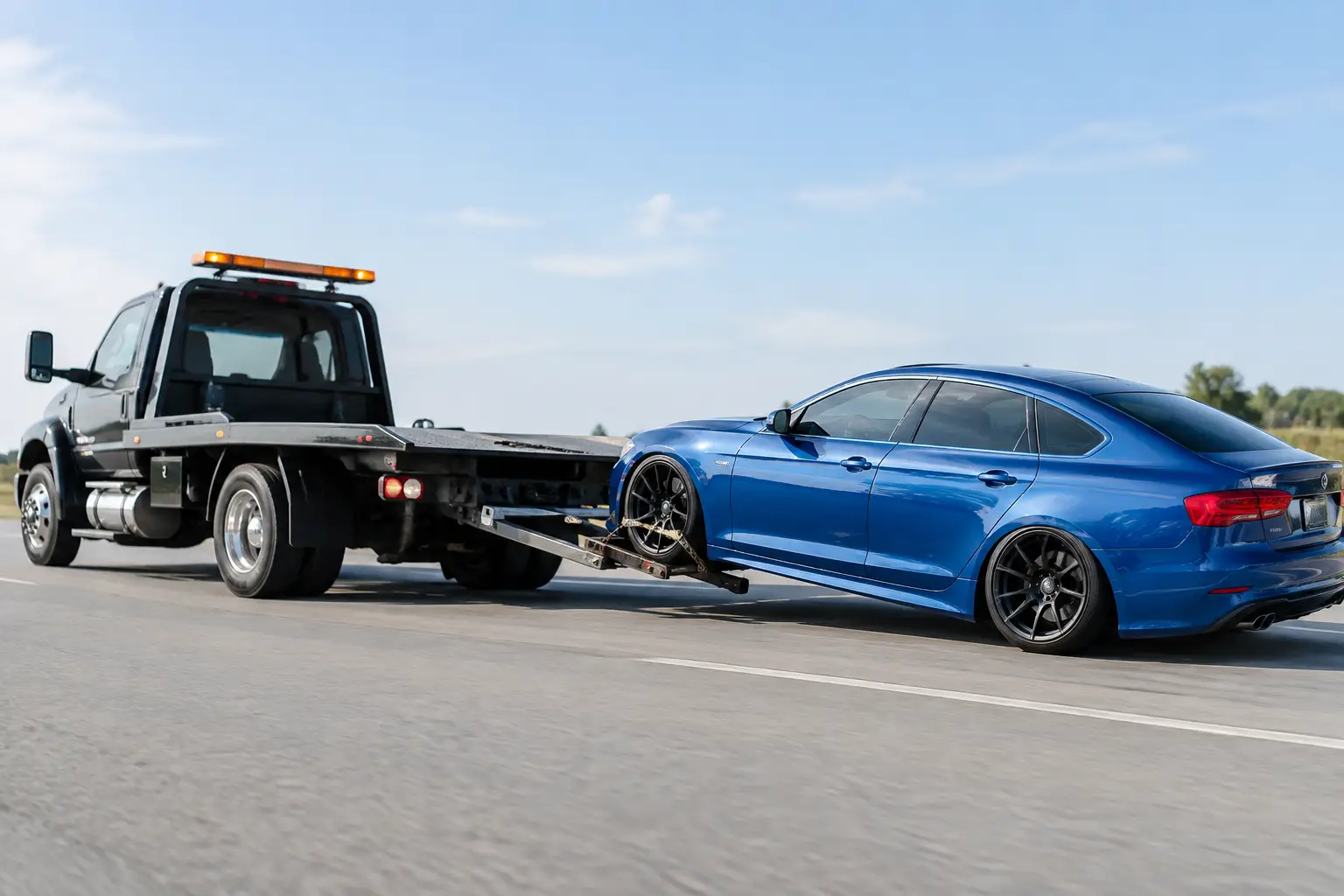 How to Tow Lowered Cars Without Causing Damage