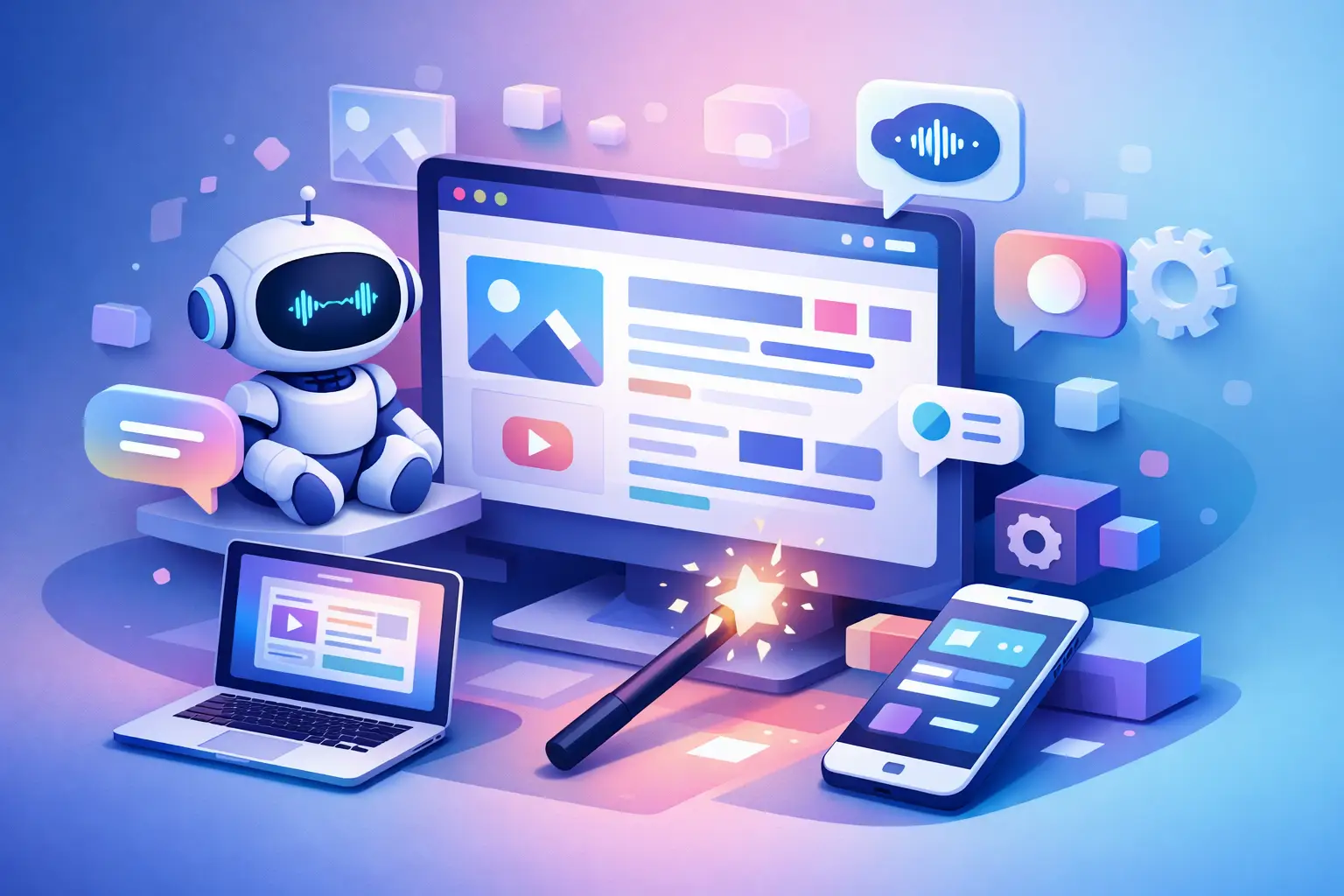 What a Natural Language Website Generator Does