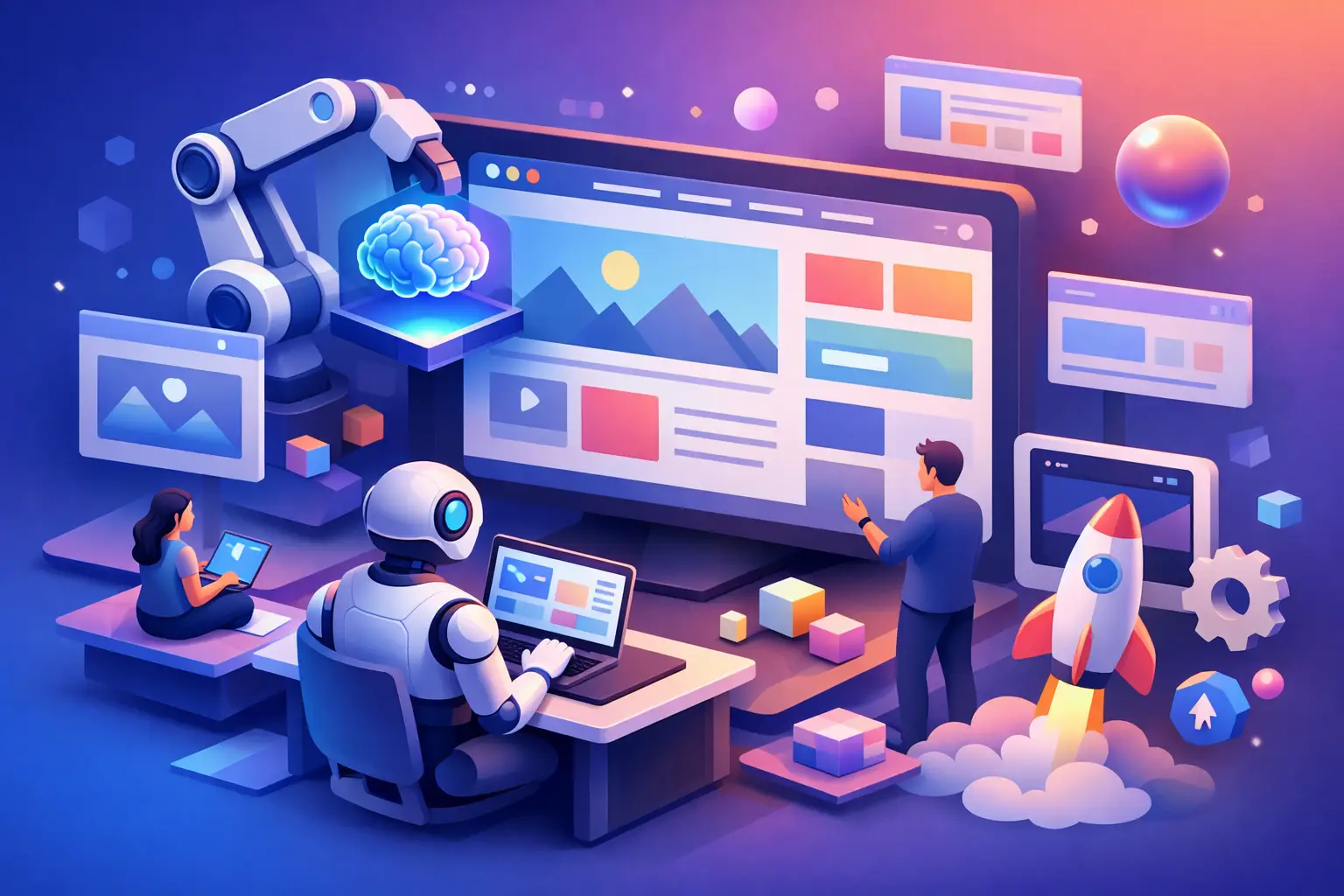 How to Create a Website With AI Fast