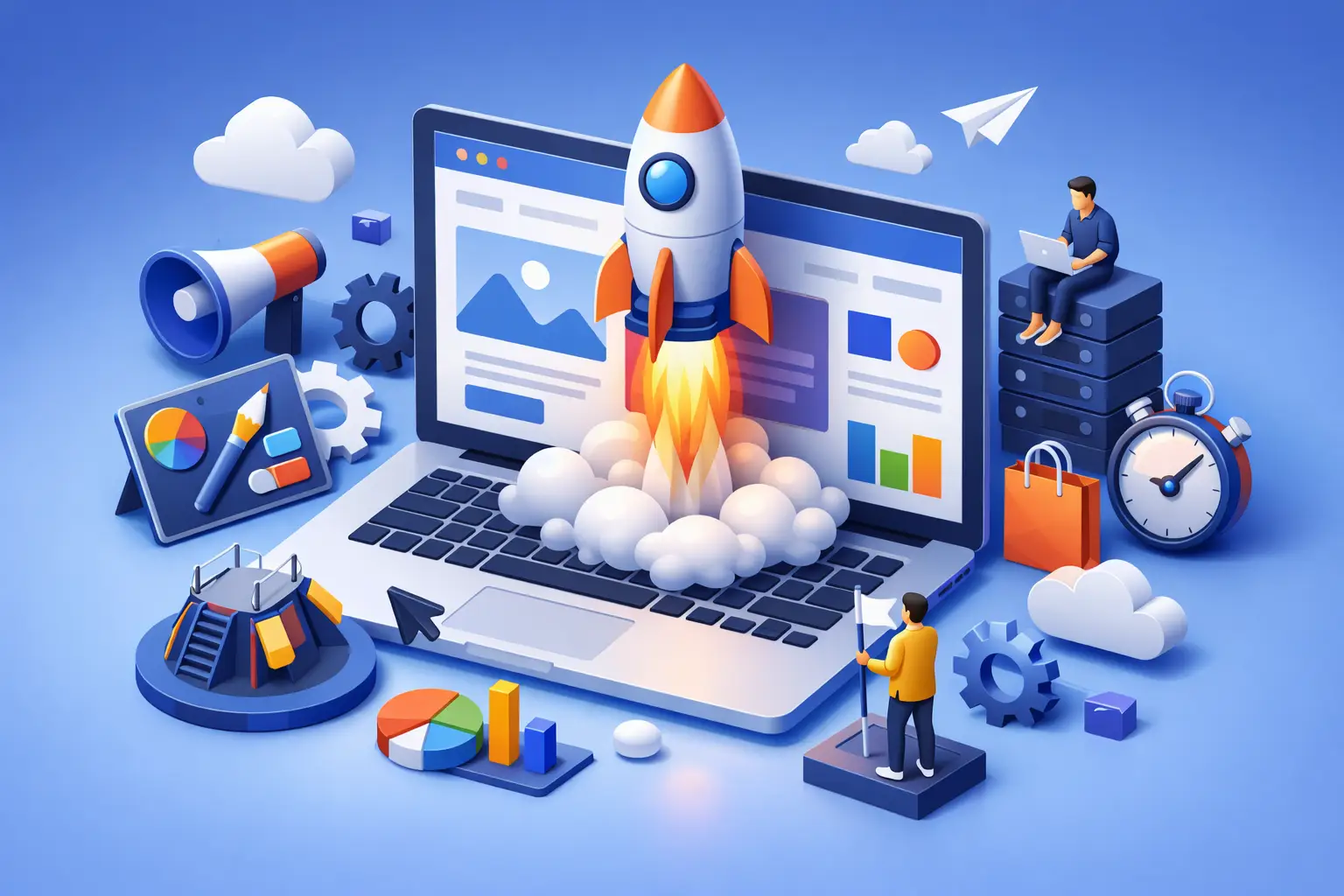 How to Launch Business Site Quickly