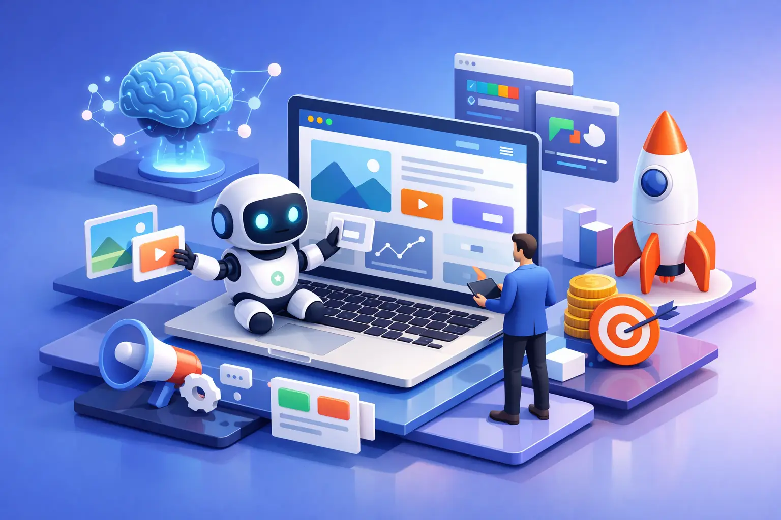 AI Landing Page Builder for Marketers