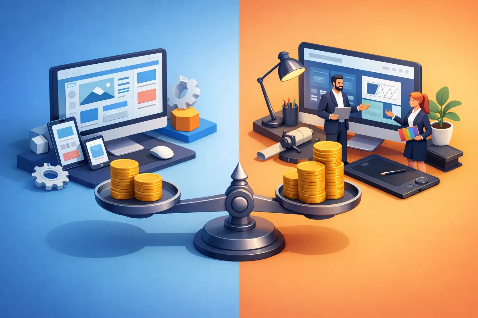 Website Builder vs Agency Cost: What Pays Off?