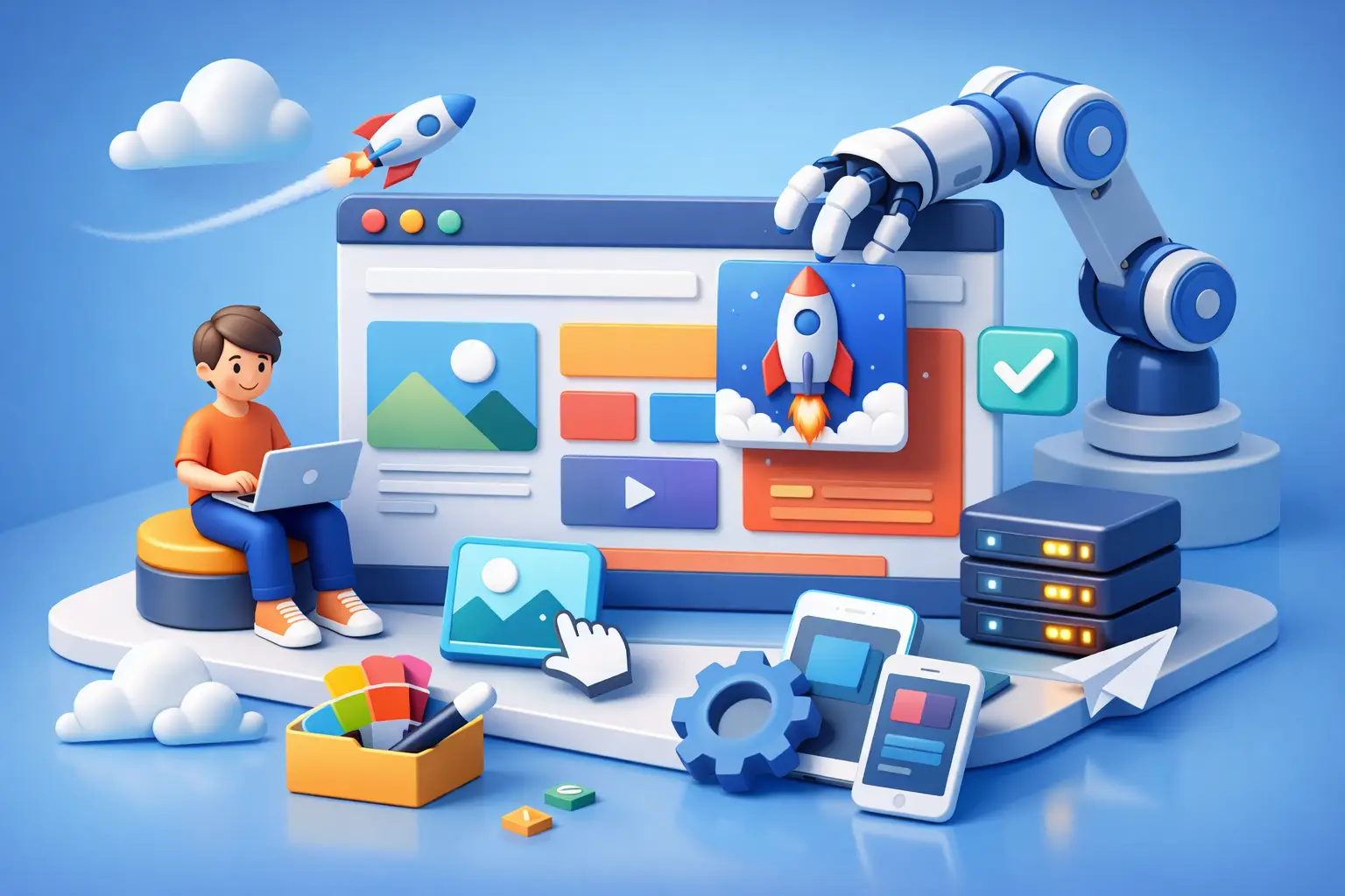 How to Publish Website Without Coding