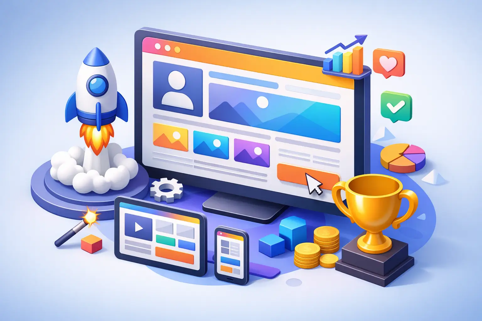 How a One Page Website Generator Wins