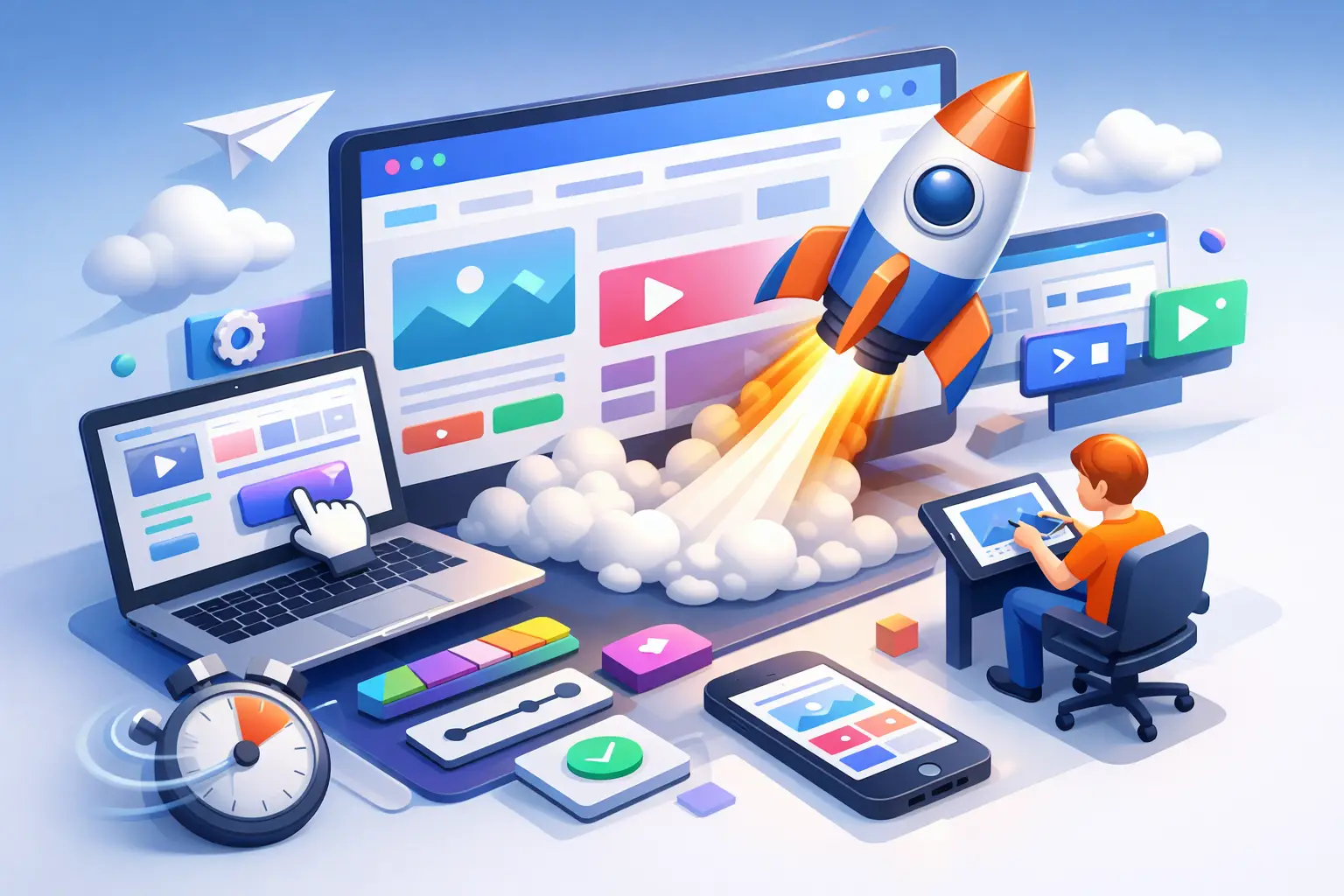 Create Landing Page Fast Without the Usual Wait