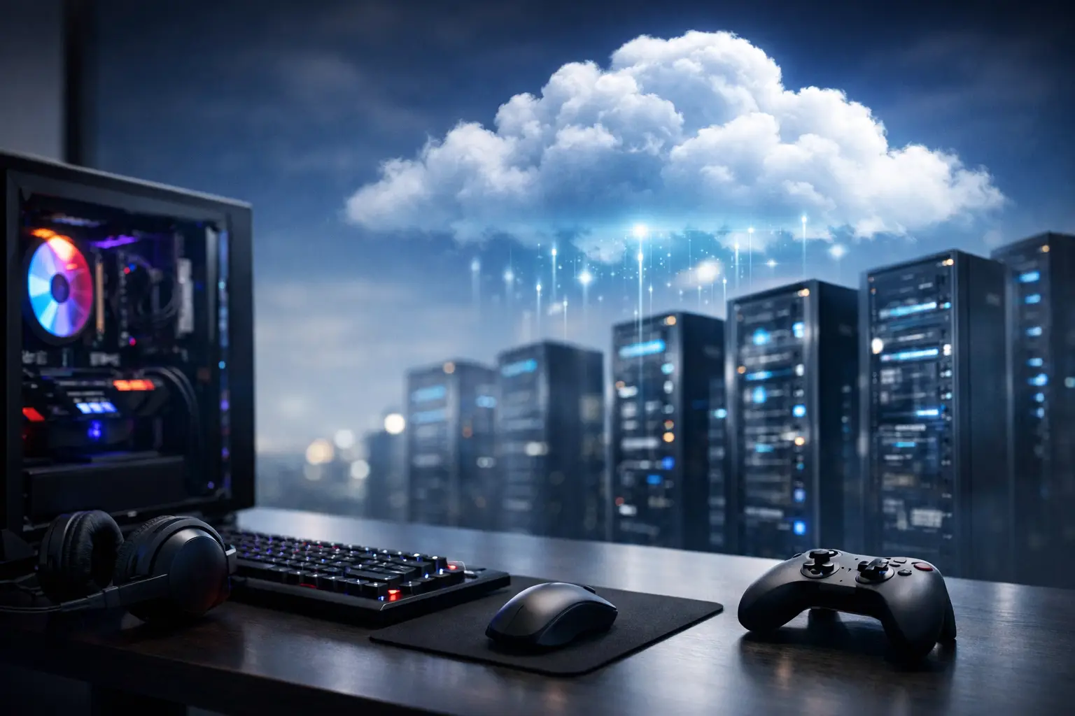 Hébergement cloud haute performance pour gamers