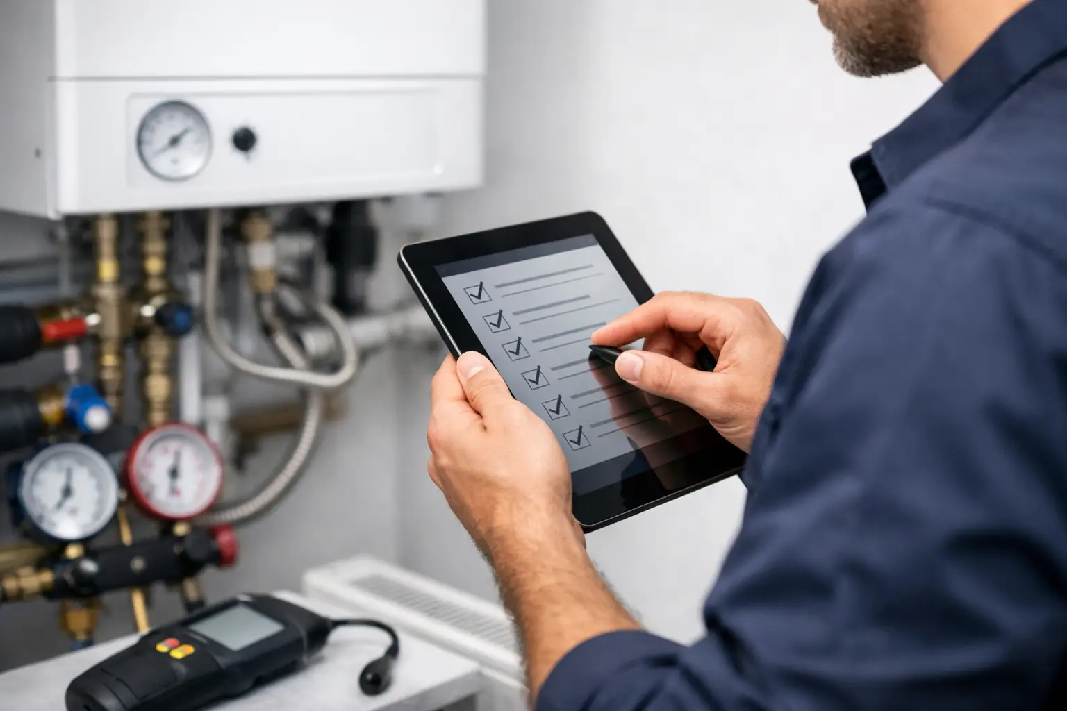 Heizungswartung Checkliste digital erstellen