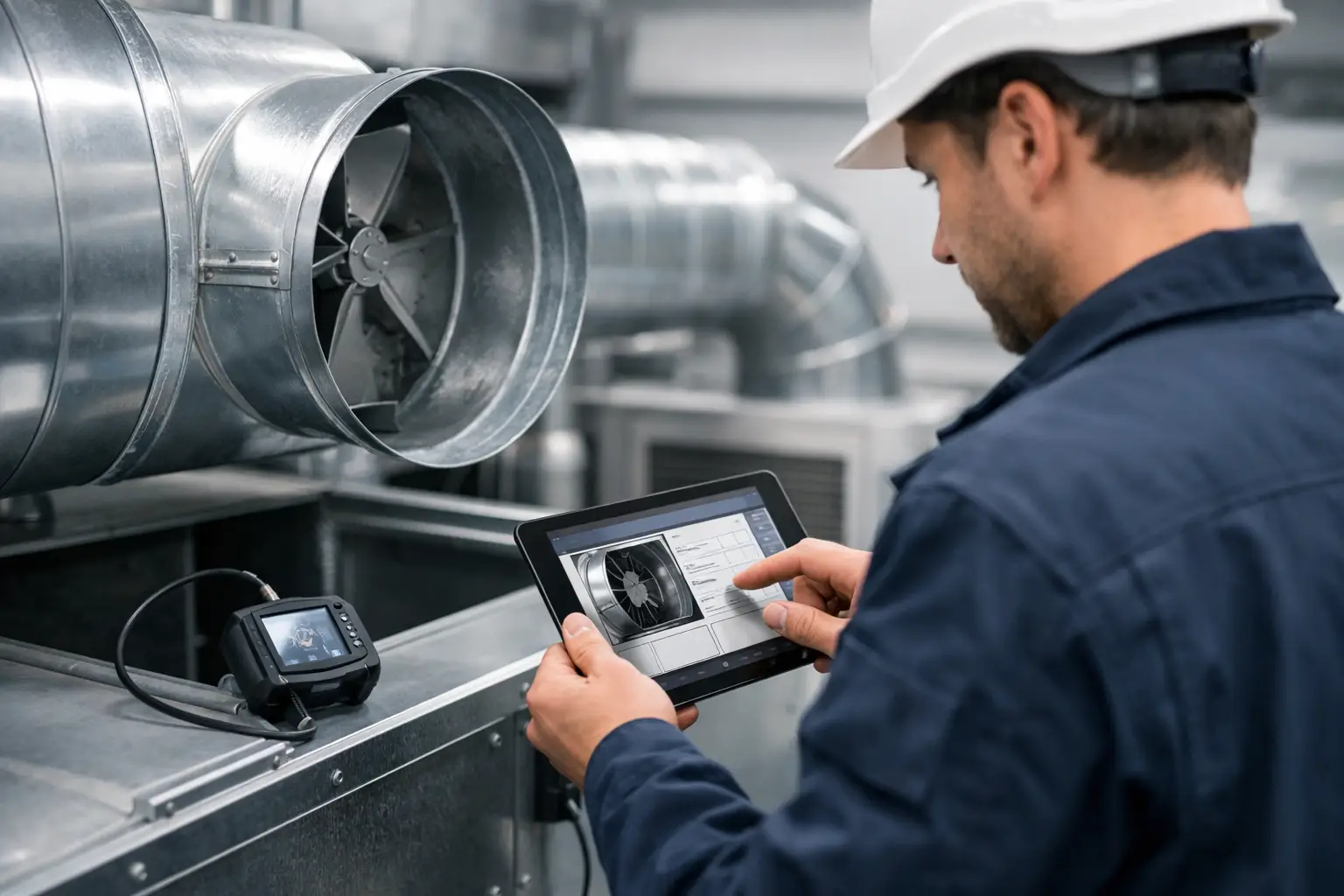 Inspektionsprotokoll Lüftungsanlage digital erstellen