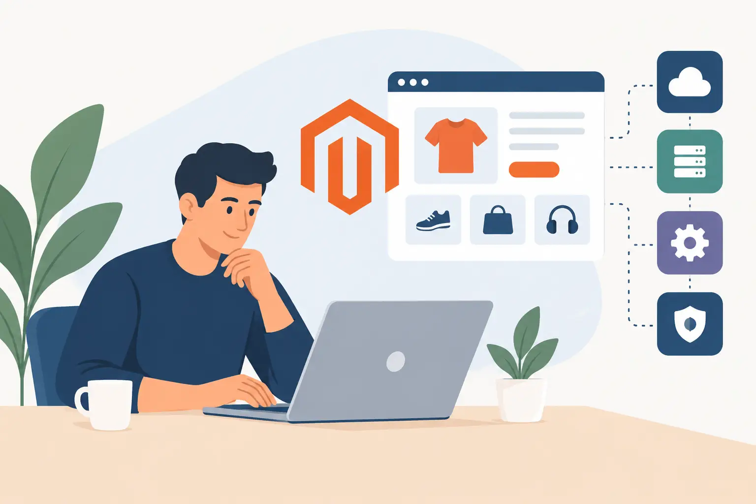 Kan Magento zonder bureau? Ja, mits de stack klopt