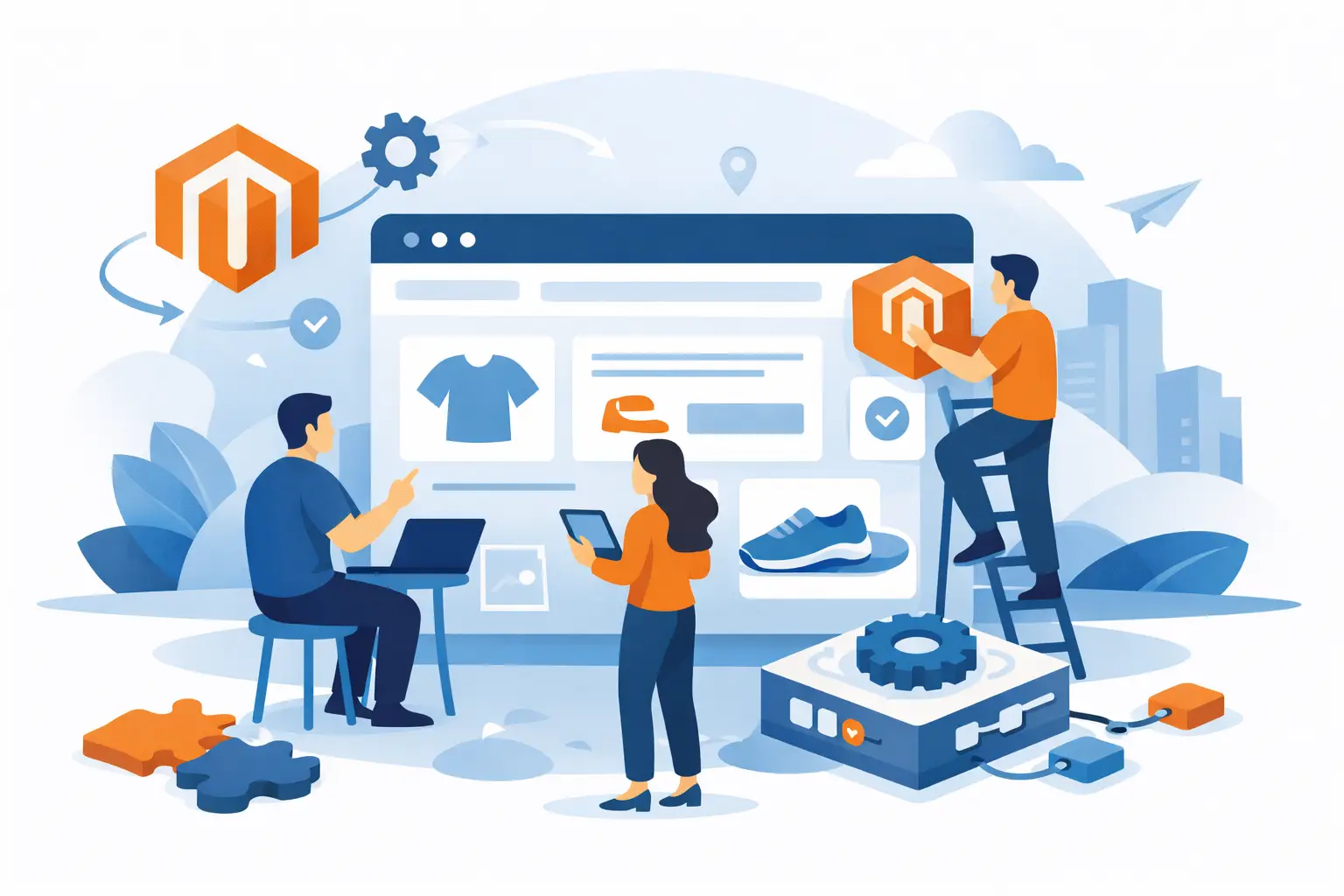 Magento 2 webshop laten maken zonder projectchaos