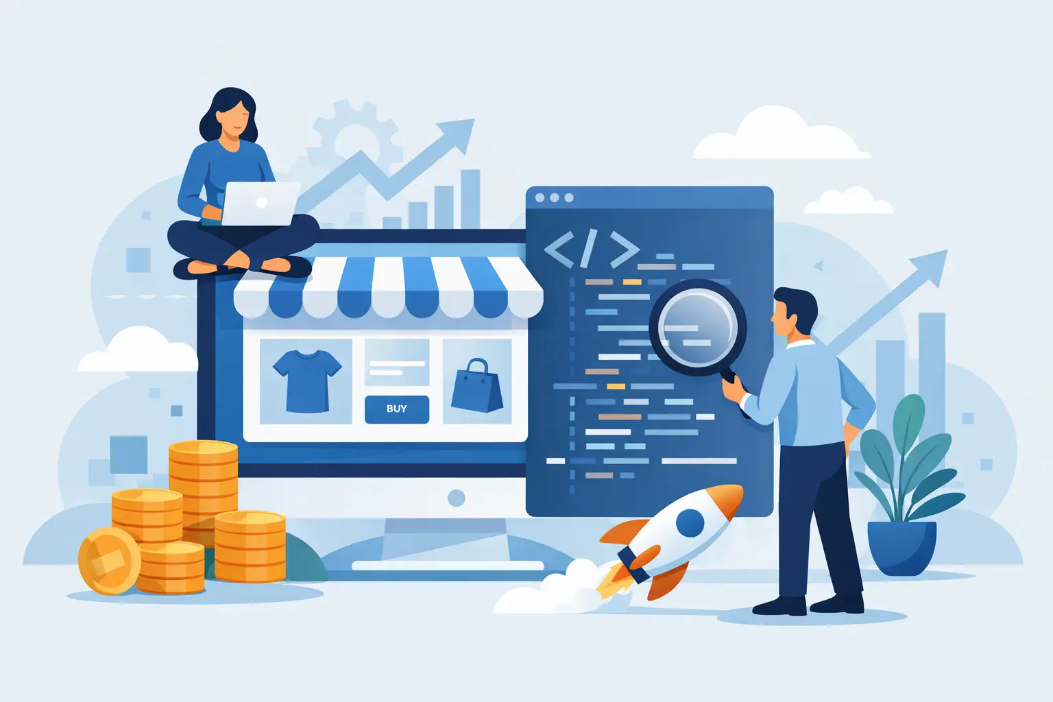 Waarom webshopcode bezitten loont voor groei