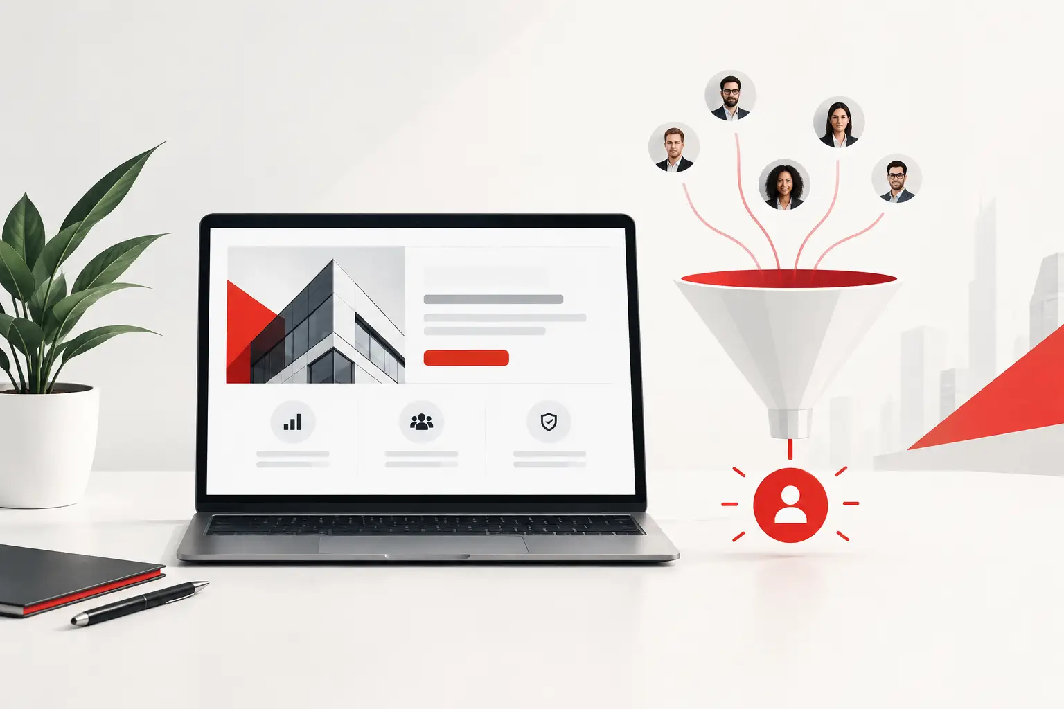 B2B Landingpage für Leads, die wirklich konvertiert