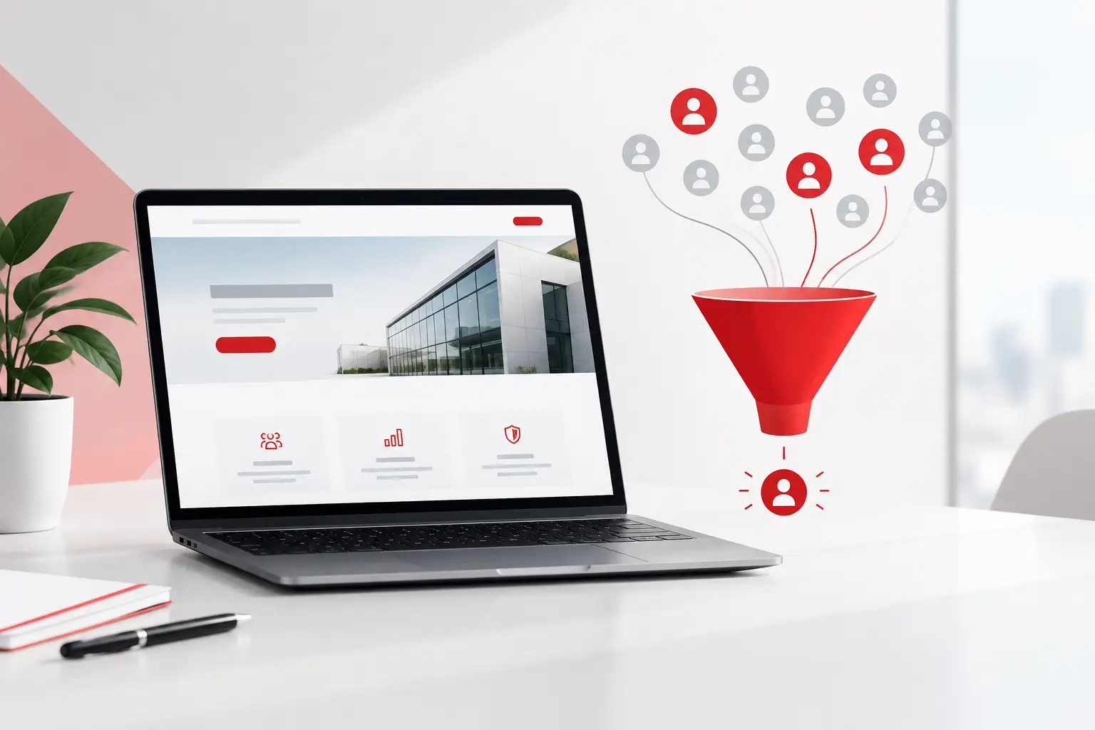 Mit Ihrer Website qualifizierte Leads generieren