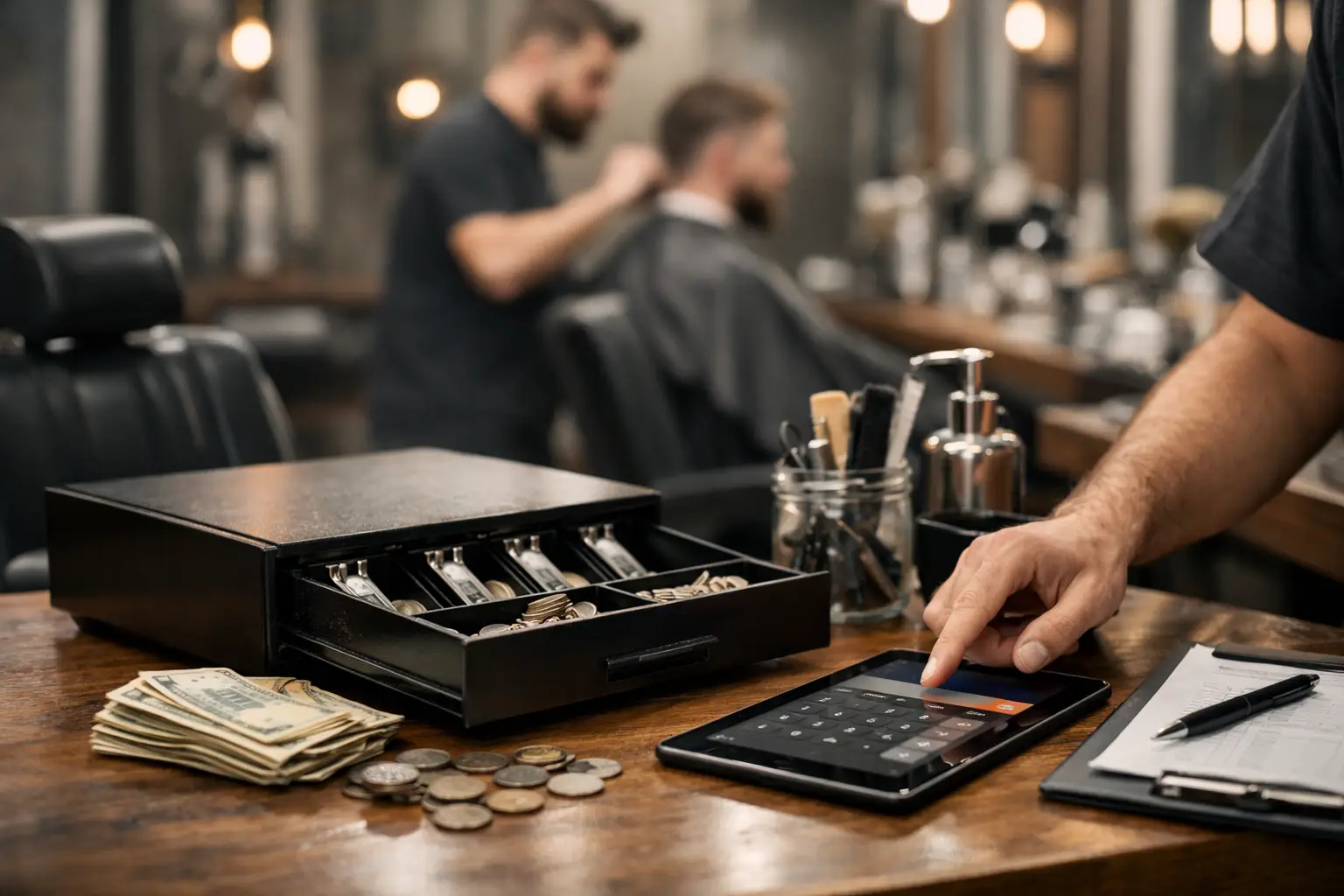 Fluxo de caixa para barbearia sem surpresas