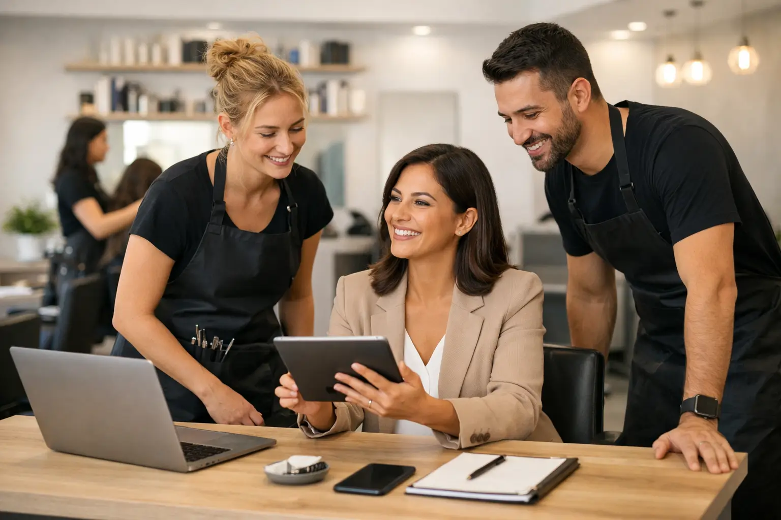 Gestão de equipe para salão com mais controle