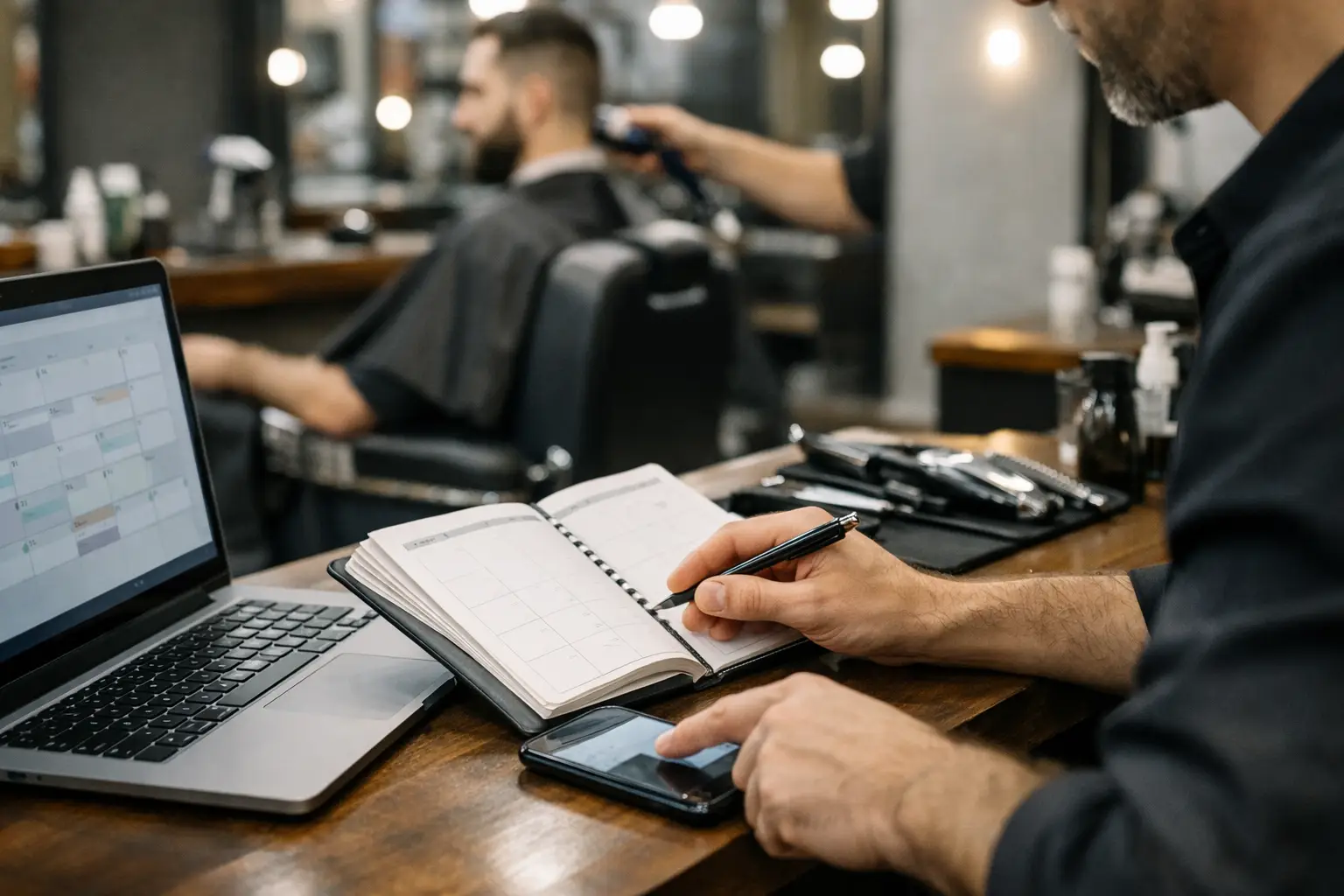 Como organizar agenda da barbearia sem perder horários