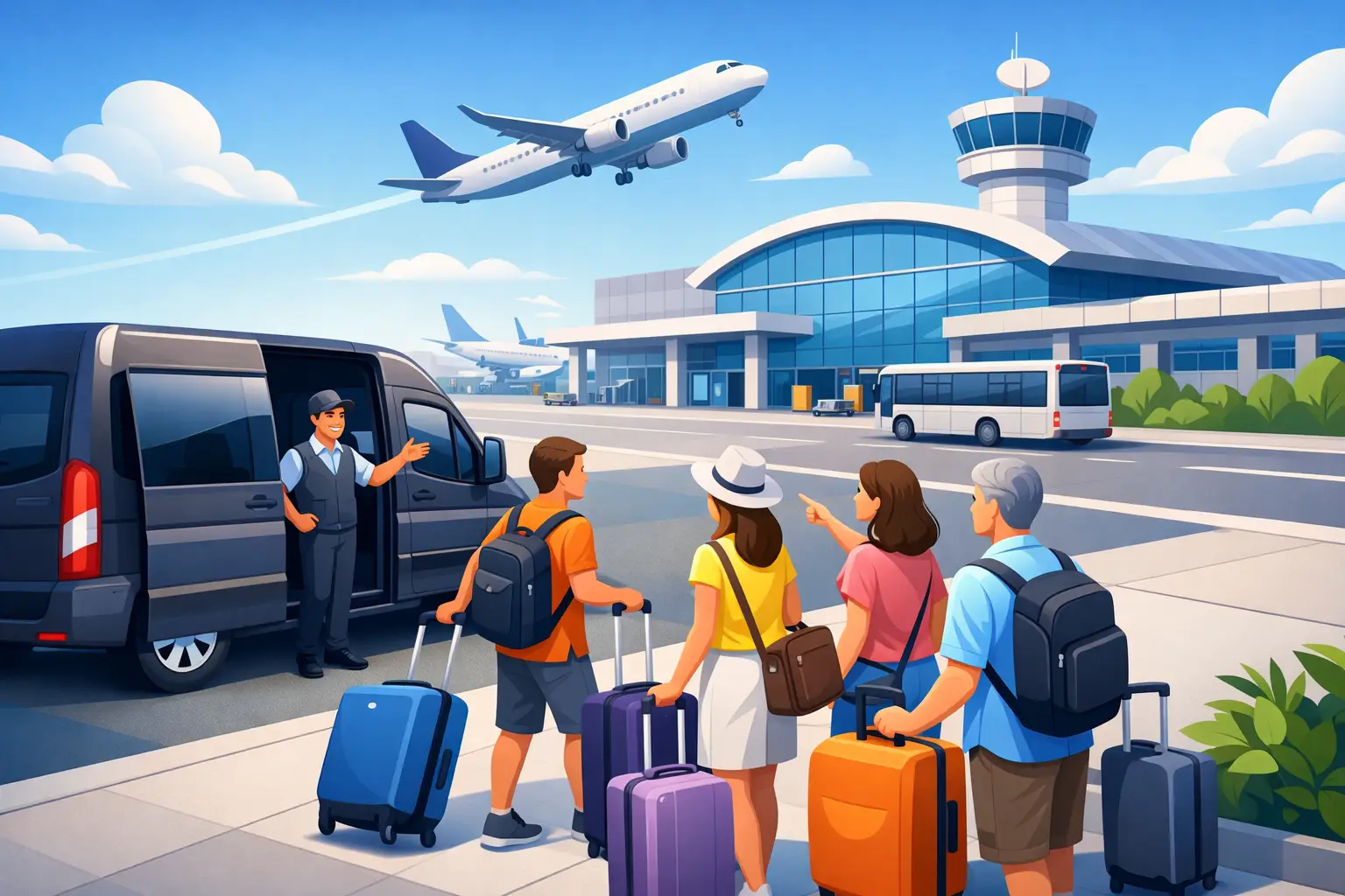 Group Travel to Airport Without the Stress