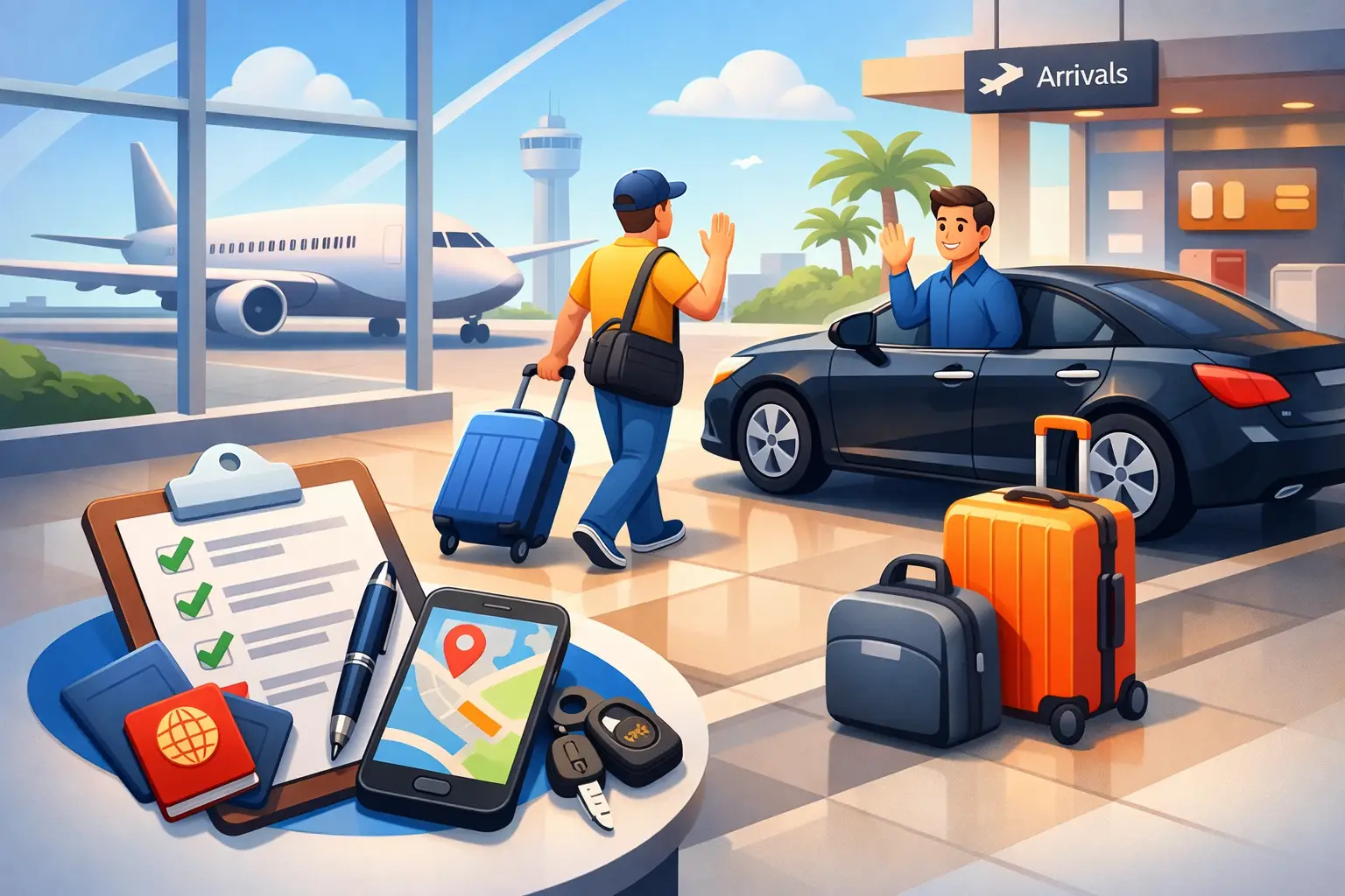 Airport Pickup Checklist for Stress-Free Arrivals