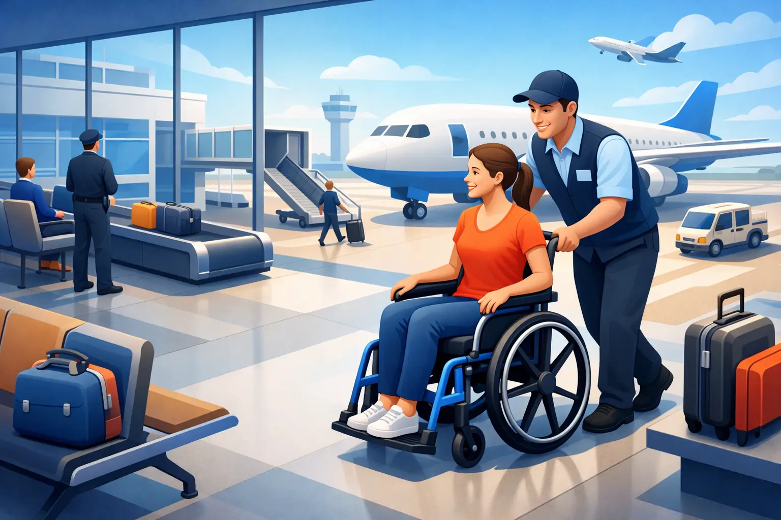 Wheelchair Airport Assistance Explained