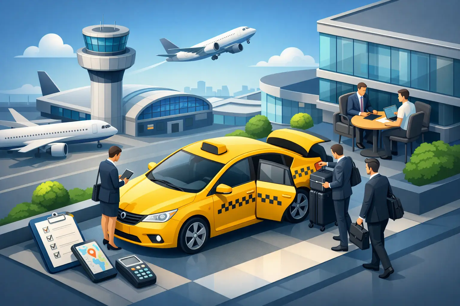 Corporate Account Taxi Service for Gatwick Teams
