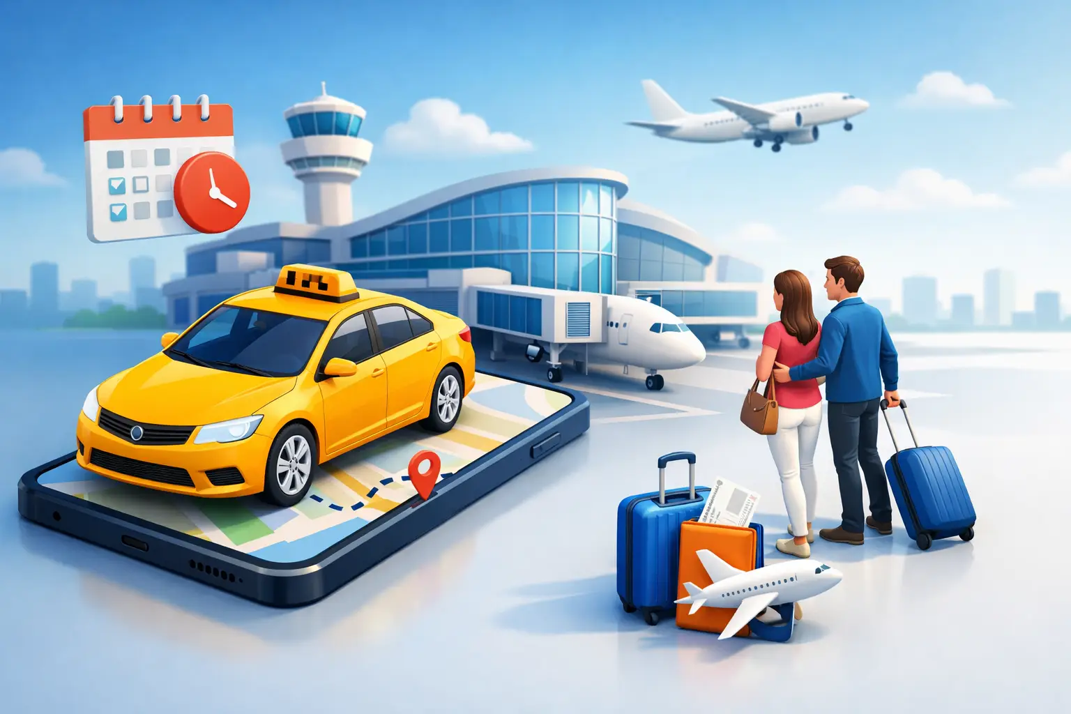 Can I Pre Book Taxi for Airport Travel?