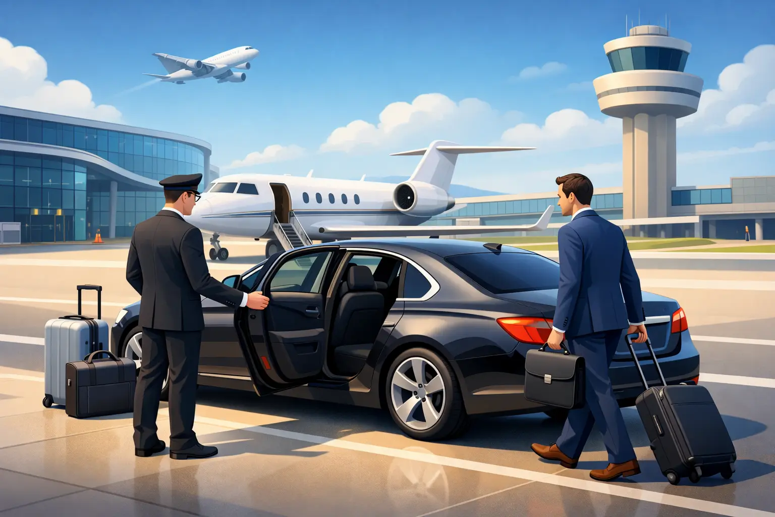 Executive Airport Chauffeur for Gatwick Travel
