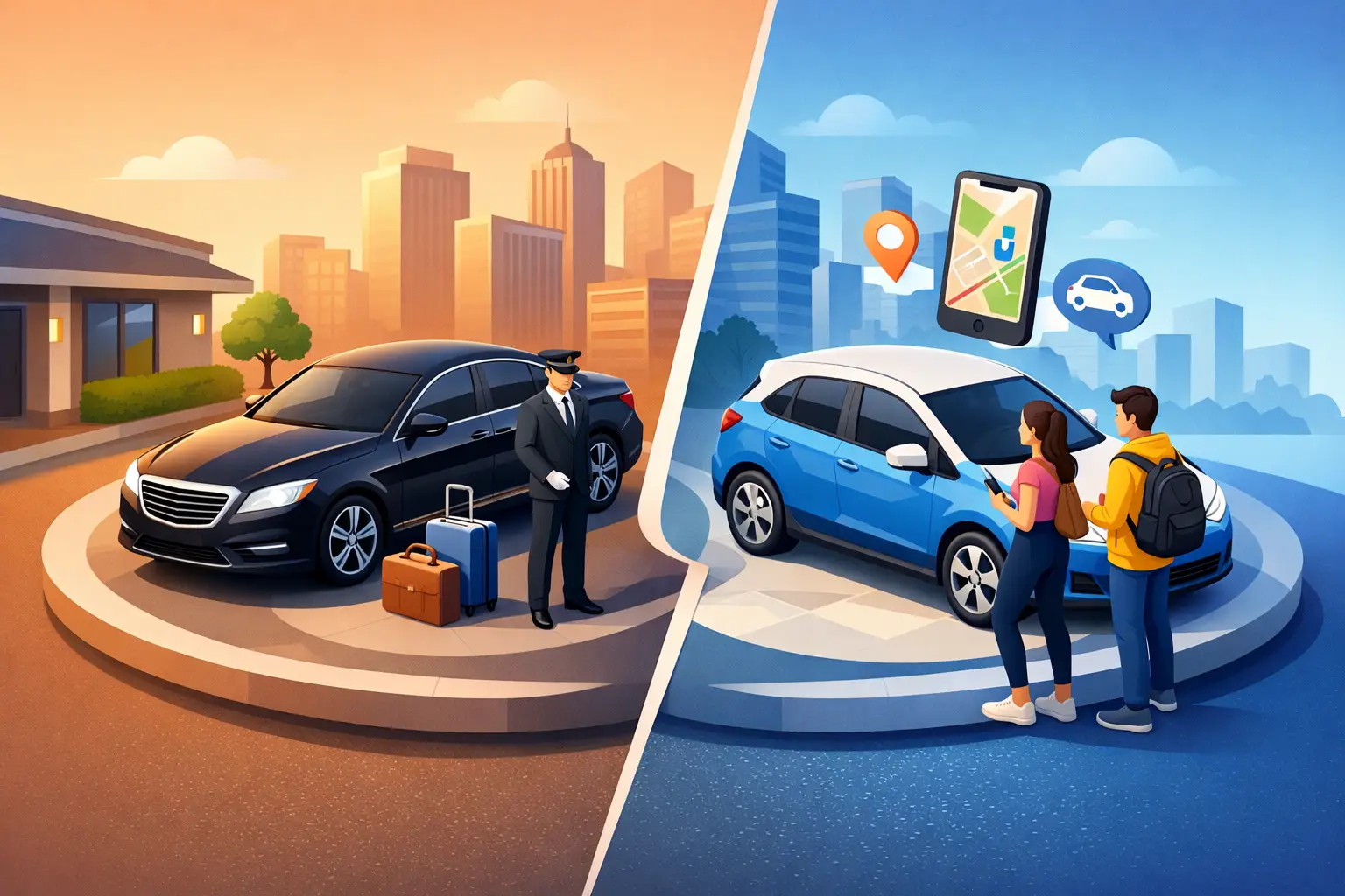 Private Hire vs Rideshare: What to Choose