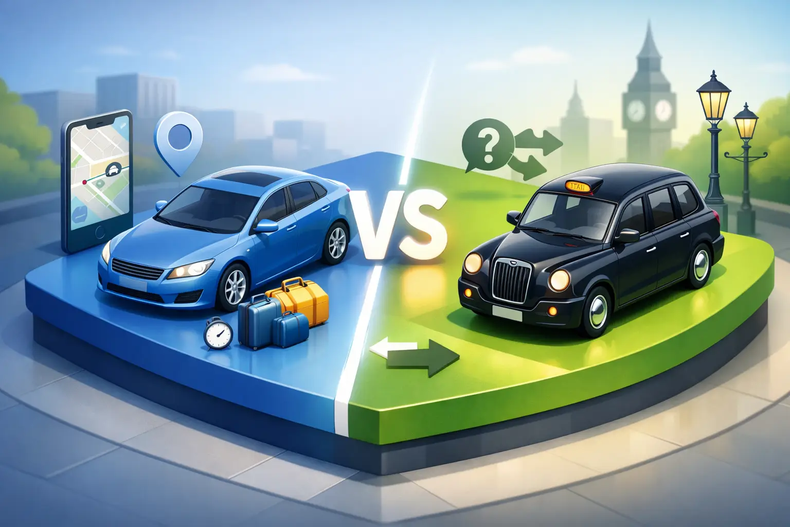 Private Hire vs Black Cab: What Changes?