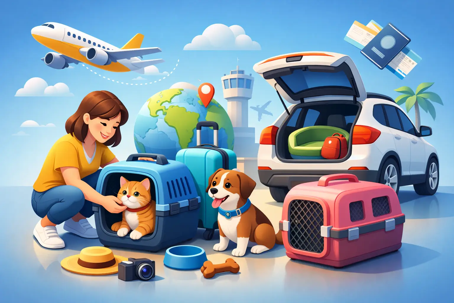 How to Travel with Pets Without Stress