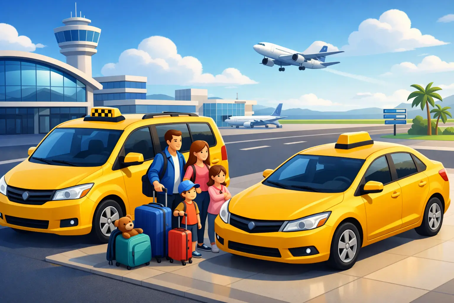 Best Taxi Options for Families Near Gatwick