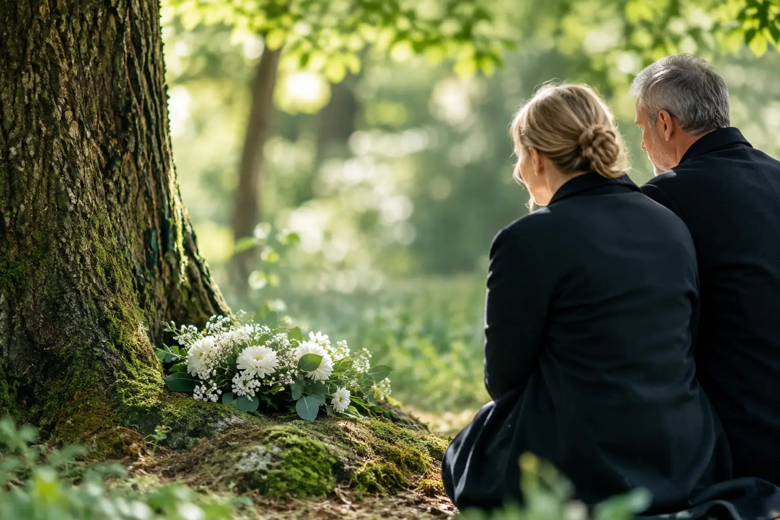 Baumbestattung Ablauf für Angehörige erklärt