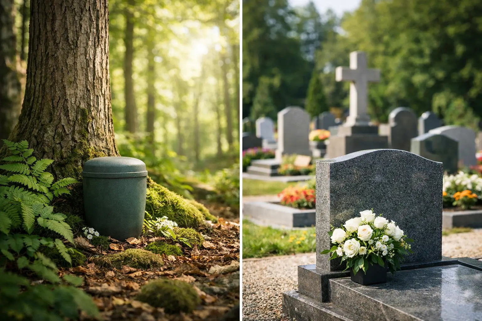 Baumbestattung oder Friedhof - was passt?