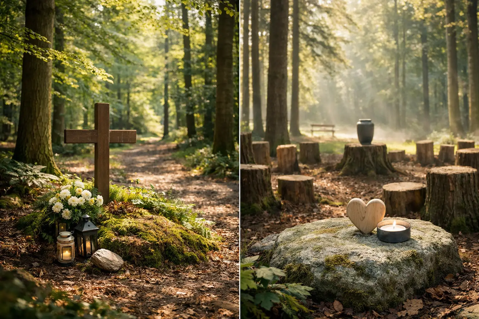 FriedWald oder RuheForst: Der Unterschied