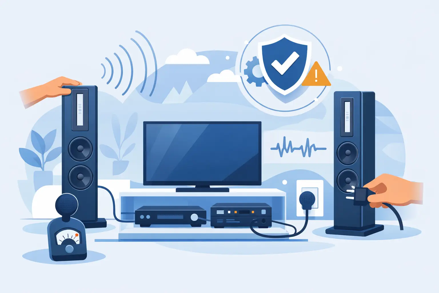 How to Setup Ribbon Speakers Safely