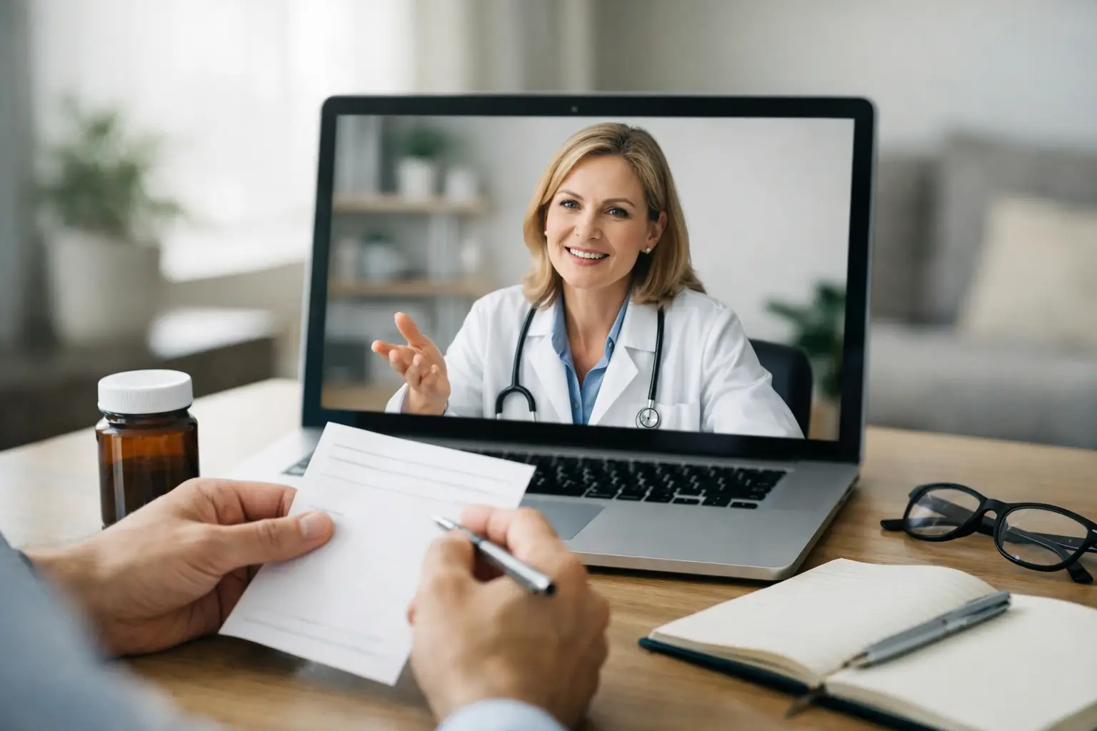 Teleconsulta pode emitir receita?