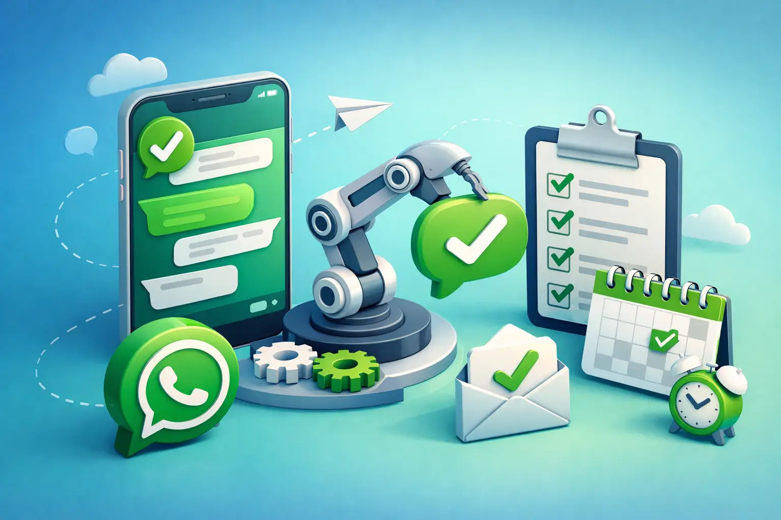 Como automatizar confirmações por WhatsApp