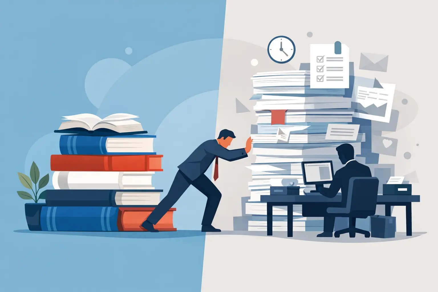 Sátira burocrática: livros contra o formulário