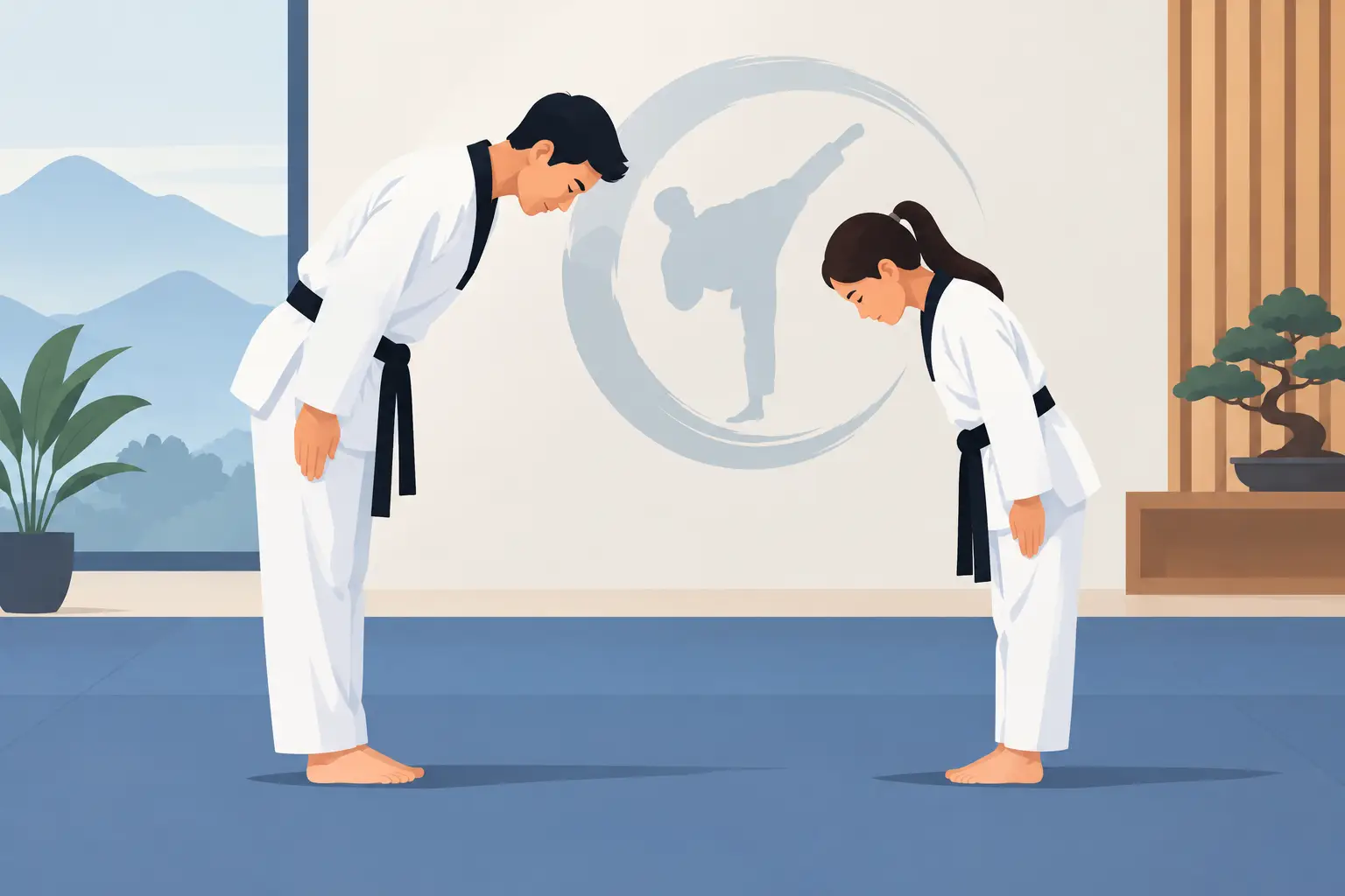 Taekwondo Disziplin und Respekt im Alltag