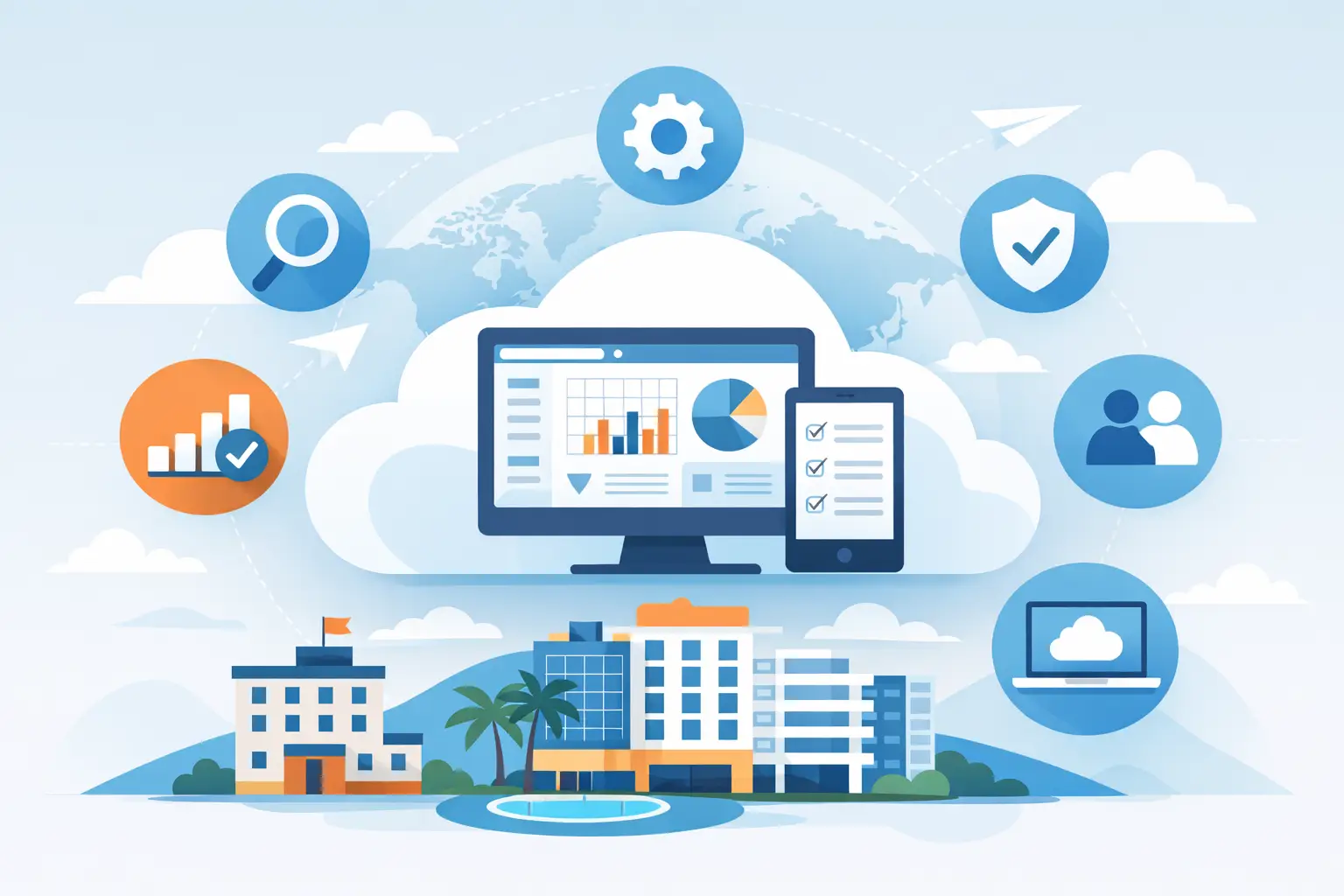 Confronto PMS cloud per hotel: 7 criteri