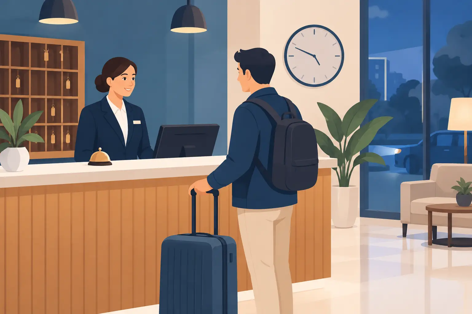 Gestire arrivi tardivi hotel senza perdere controllo