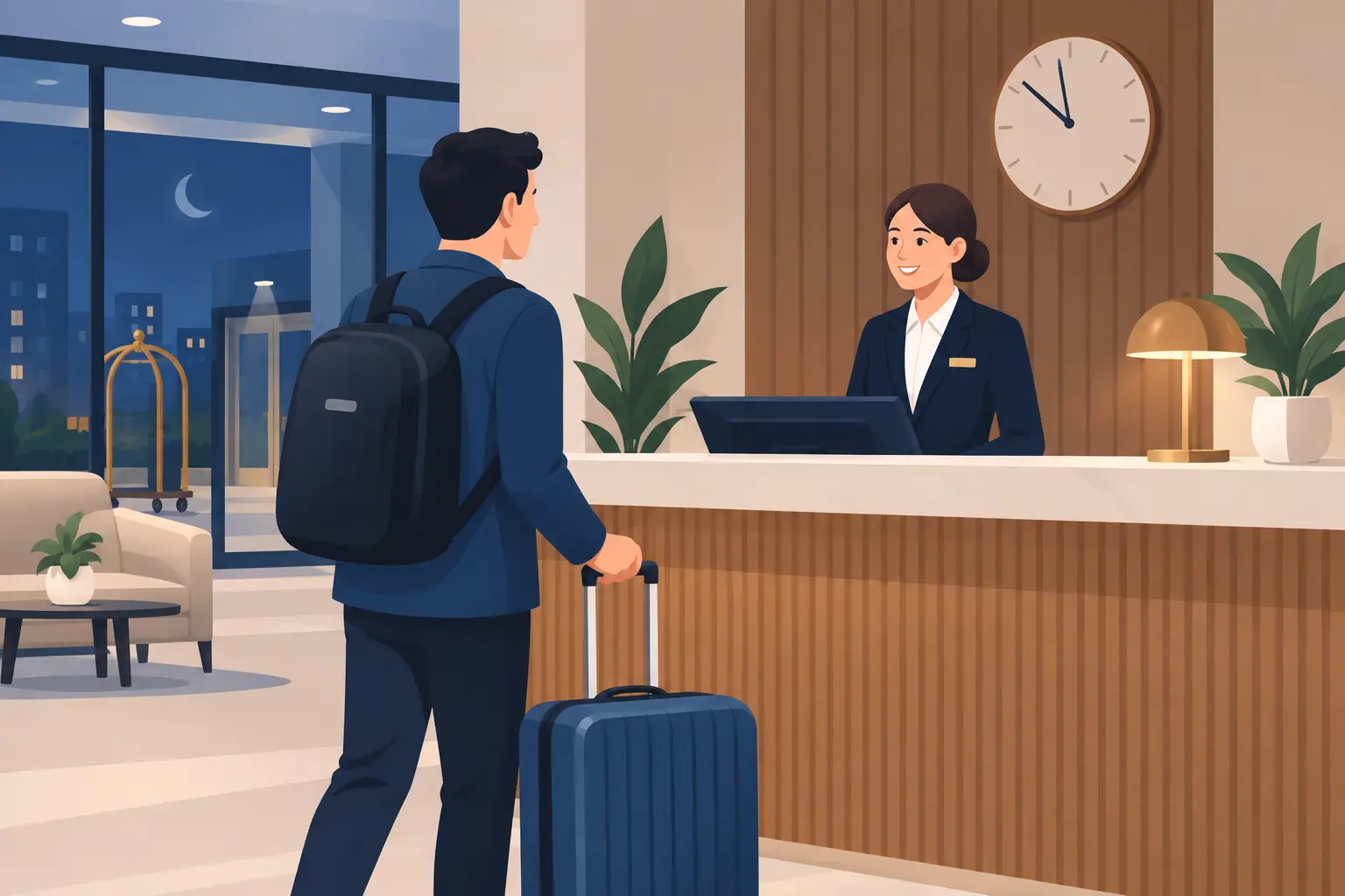 Come gestire late check-in hotel senza stress