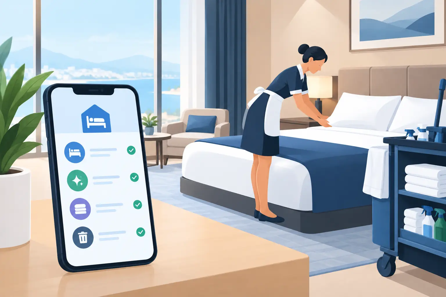 App per pulizie alberghiere per hotel efficienti